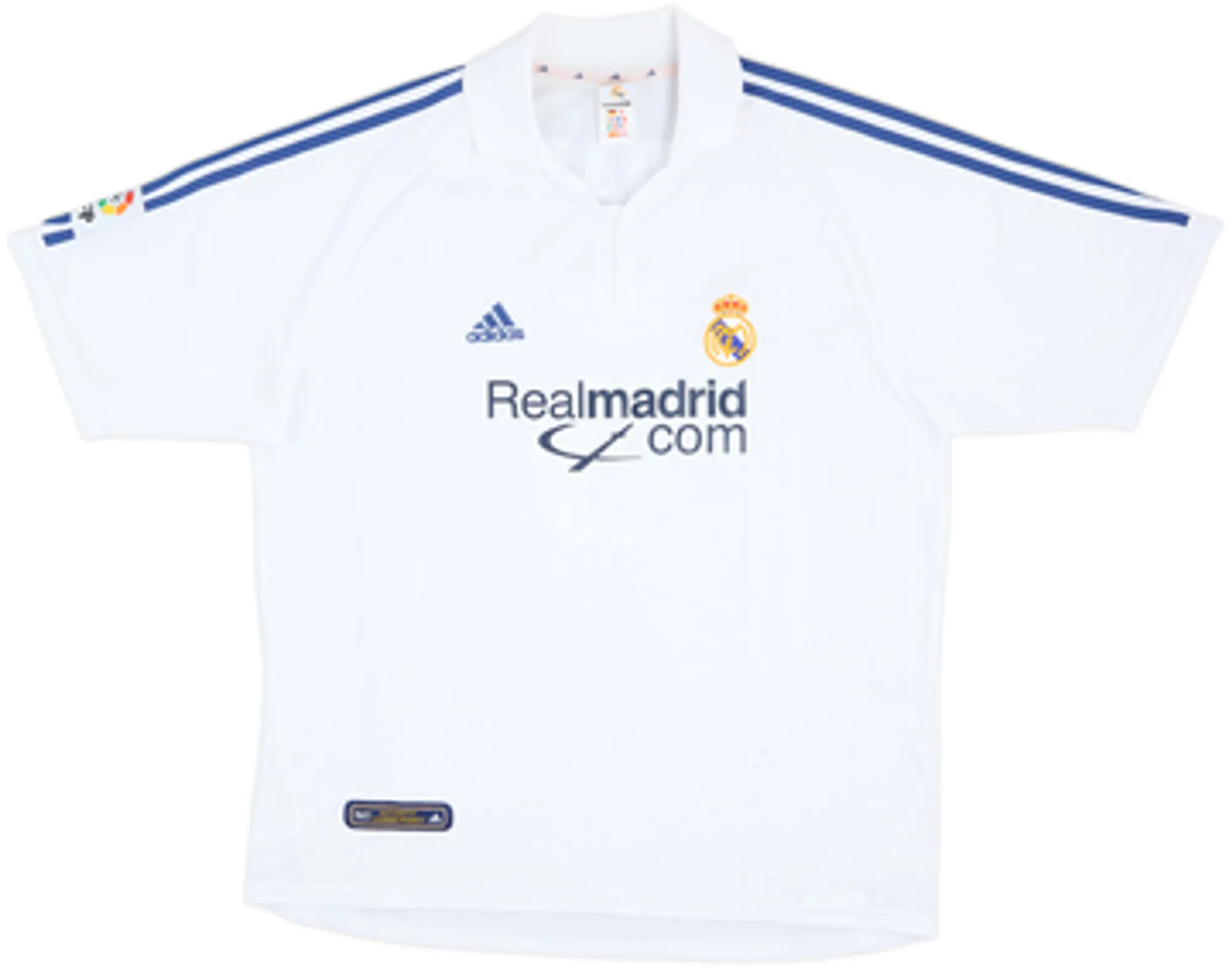 2001 Real Madrid Home Shirt Zidane #5 - 8/10 - (M)