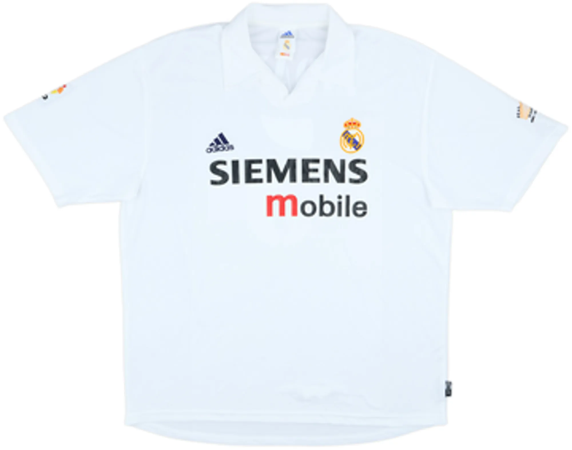 2002-03 Real Madrid Centenary Home Shirt Zidane #5 - 7/10 - (M)