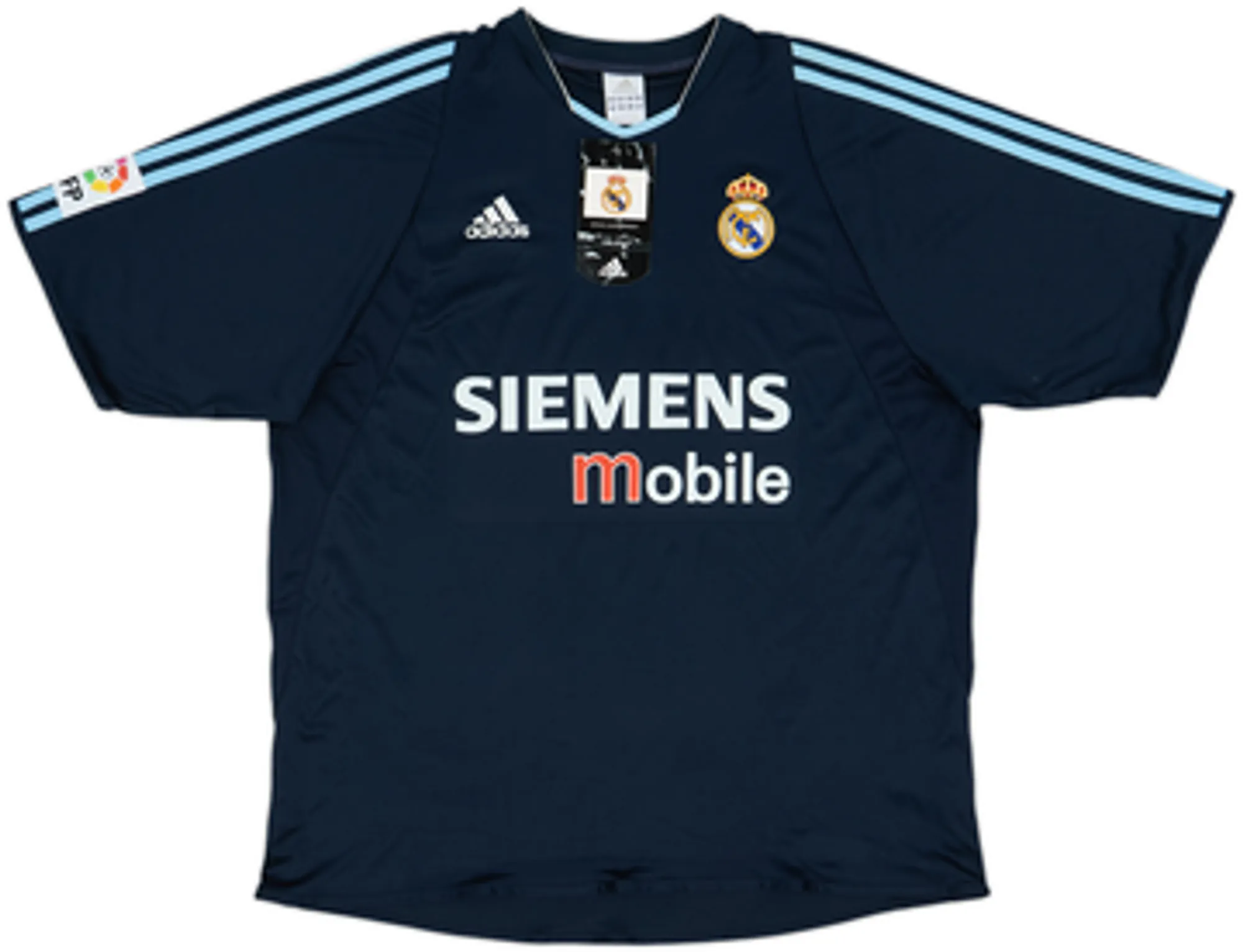 2003-04 Real Madrid Away Shirt Zidane #5 (M)