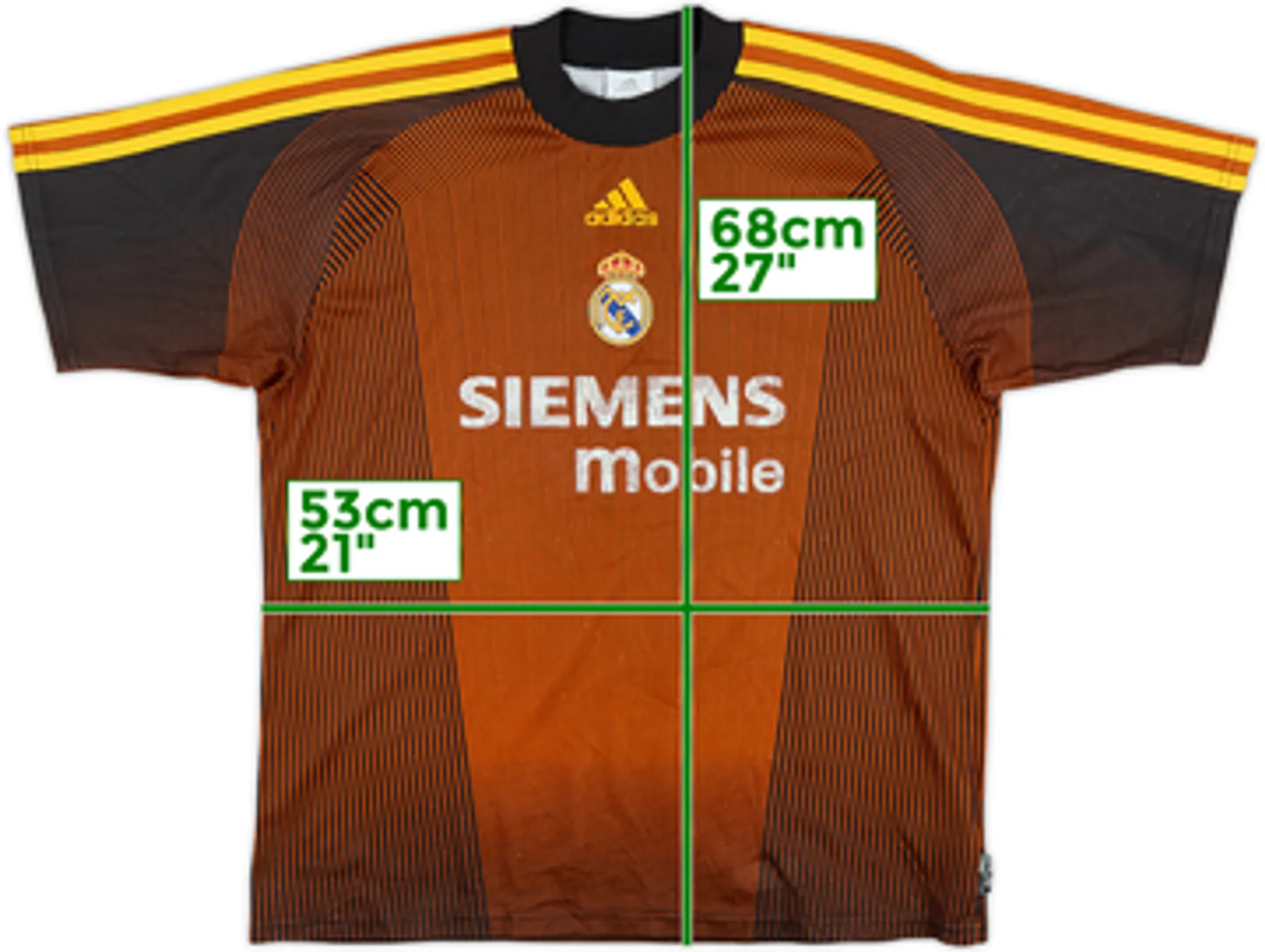 2003-04 Real Madrid GK S/S Shirt - 5/10 - (L)