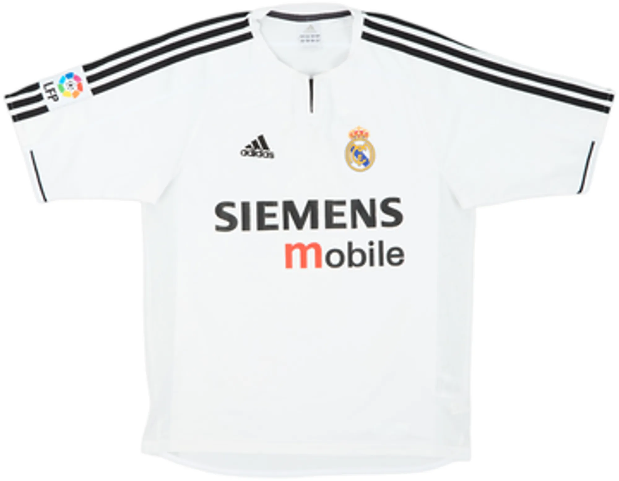 2003-04 Real Madrid Home Shirt Zidane #5 - 7/10 - (S)