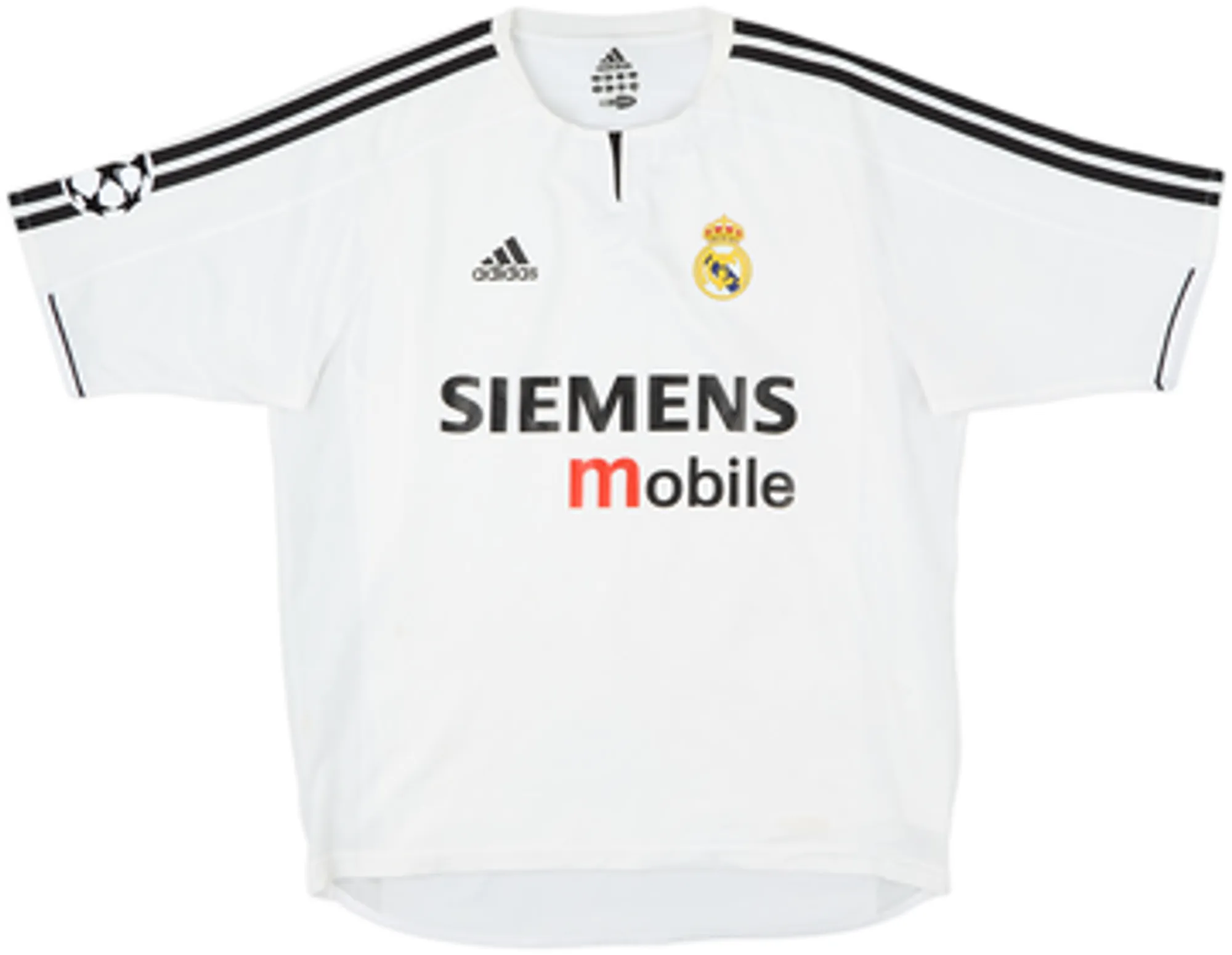 2003-04 Real Madrid Player Issue Home Shirt Ronaldo #9 - 7/10 - (L)