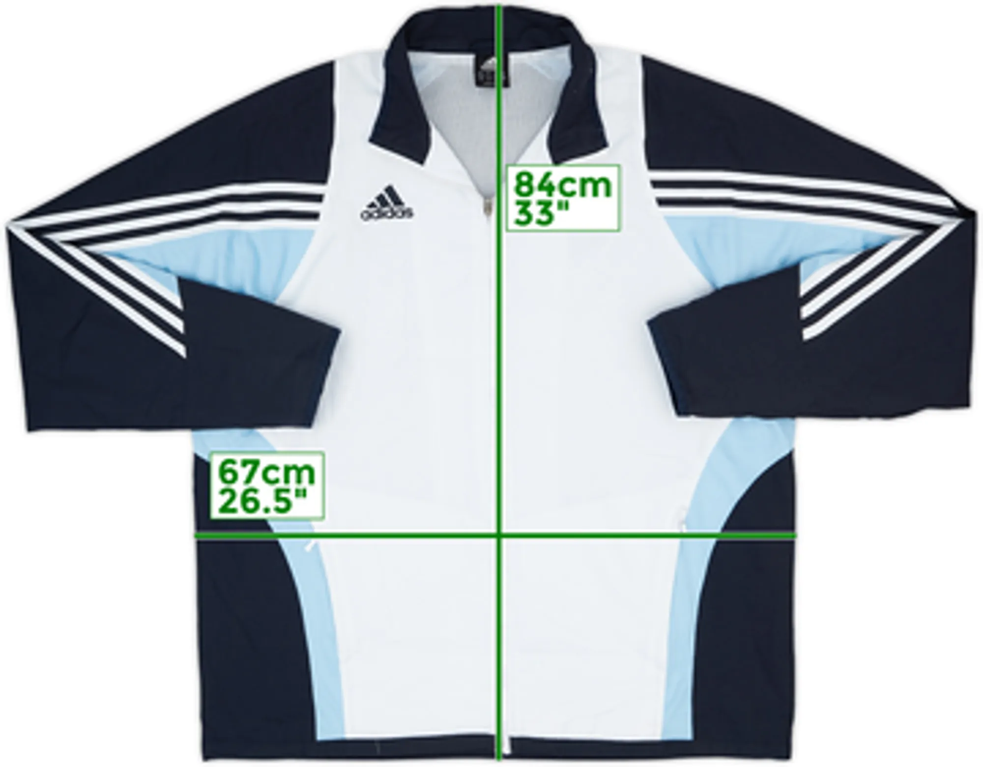 2003-04 Real Madrid adidas Track Jacket - 8/10 - (L)