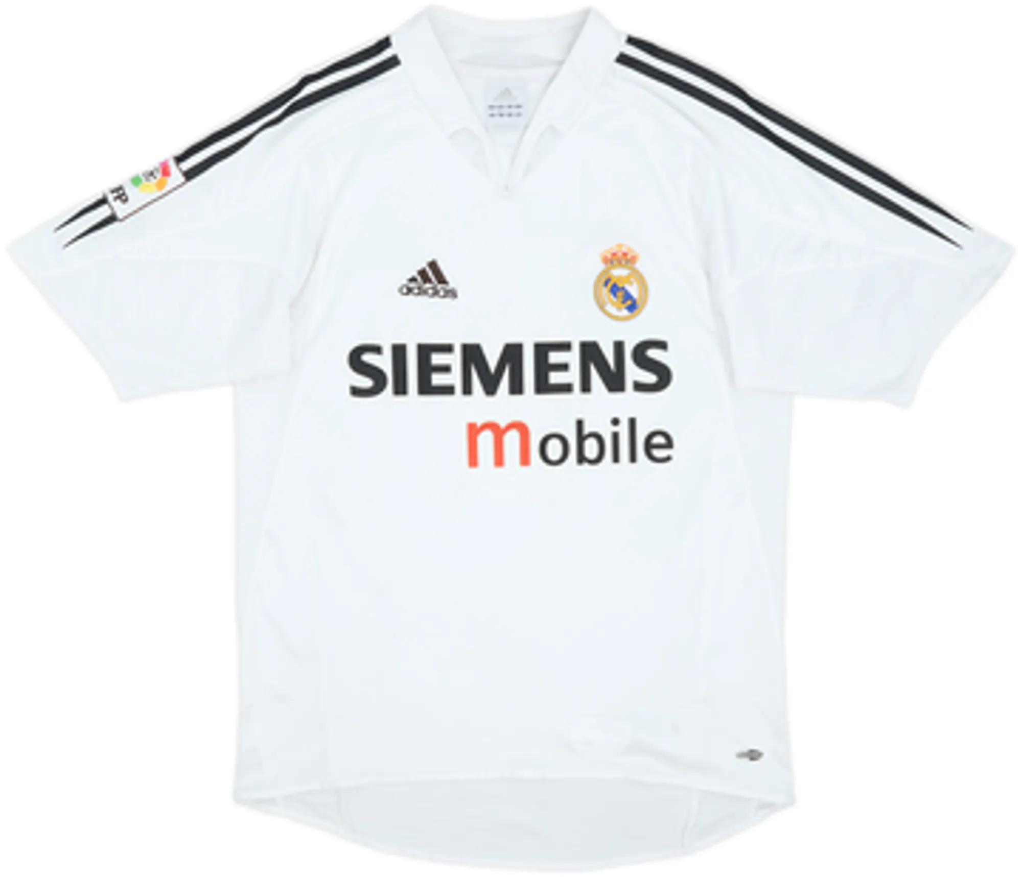 2004-05 Real Madrid Home Shirt Zidane #5 - 7/10 - (M)