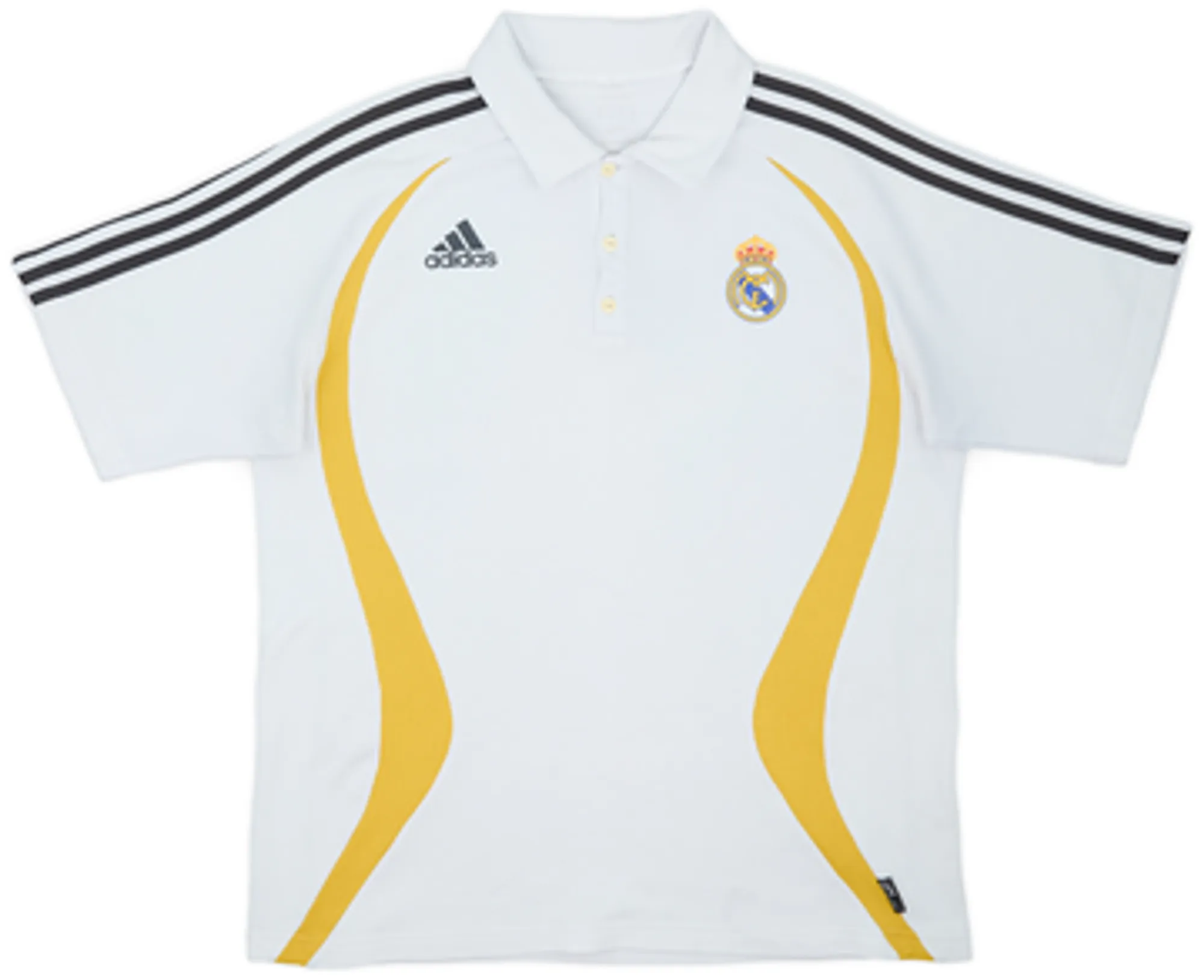 2006-07 Real Madrid adidas Polo Shirt - 7/10 - (XL)
