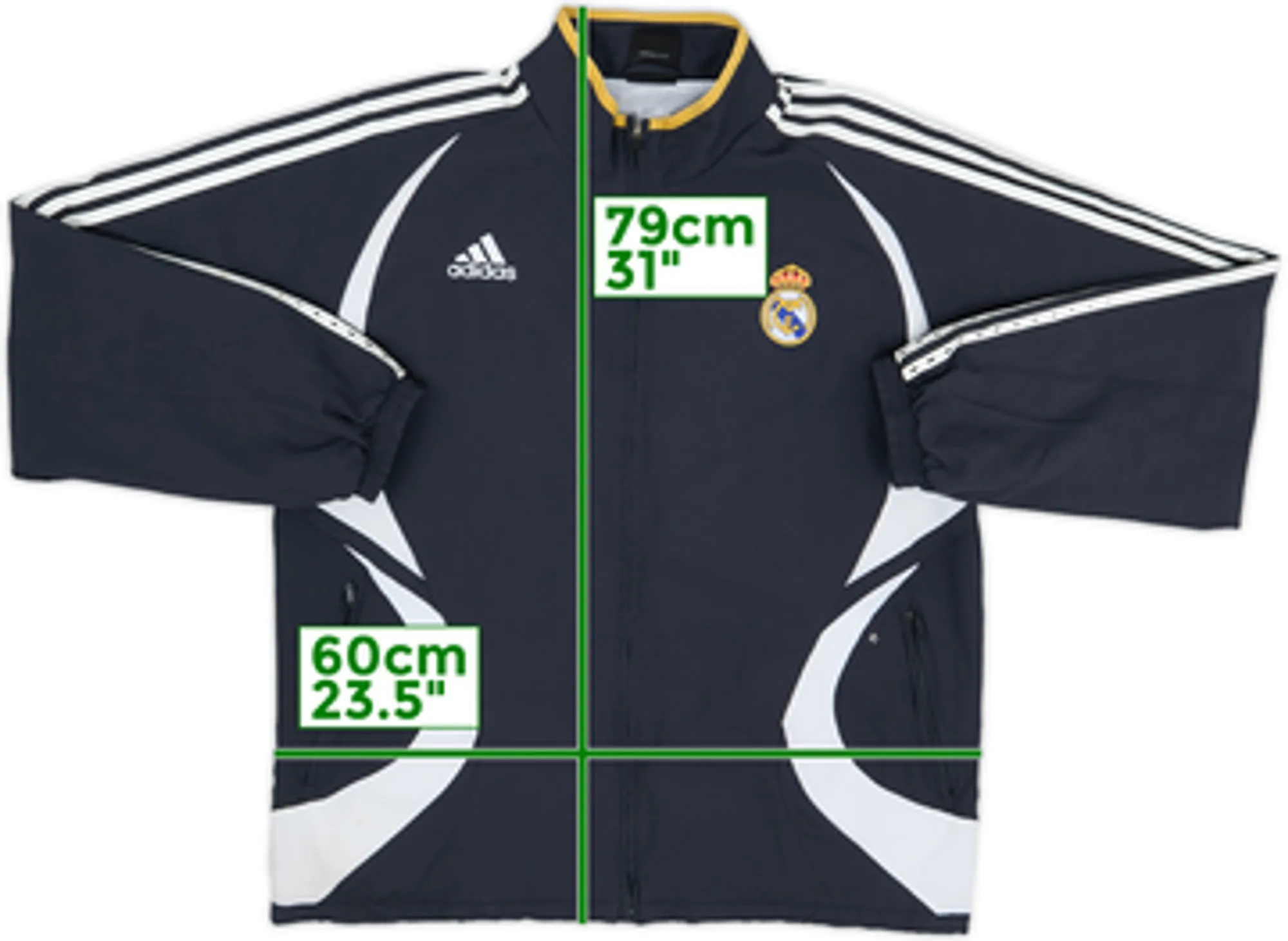 2006-07 Real Madrid adidas Track Jacket - 6/10 - (L)