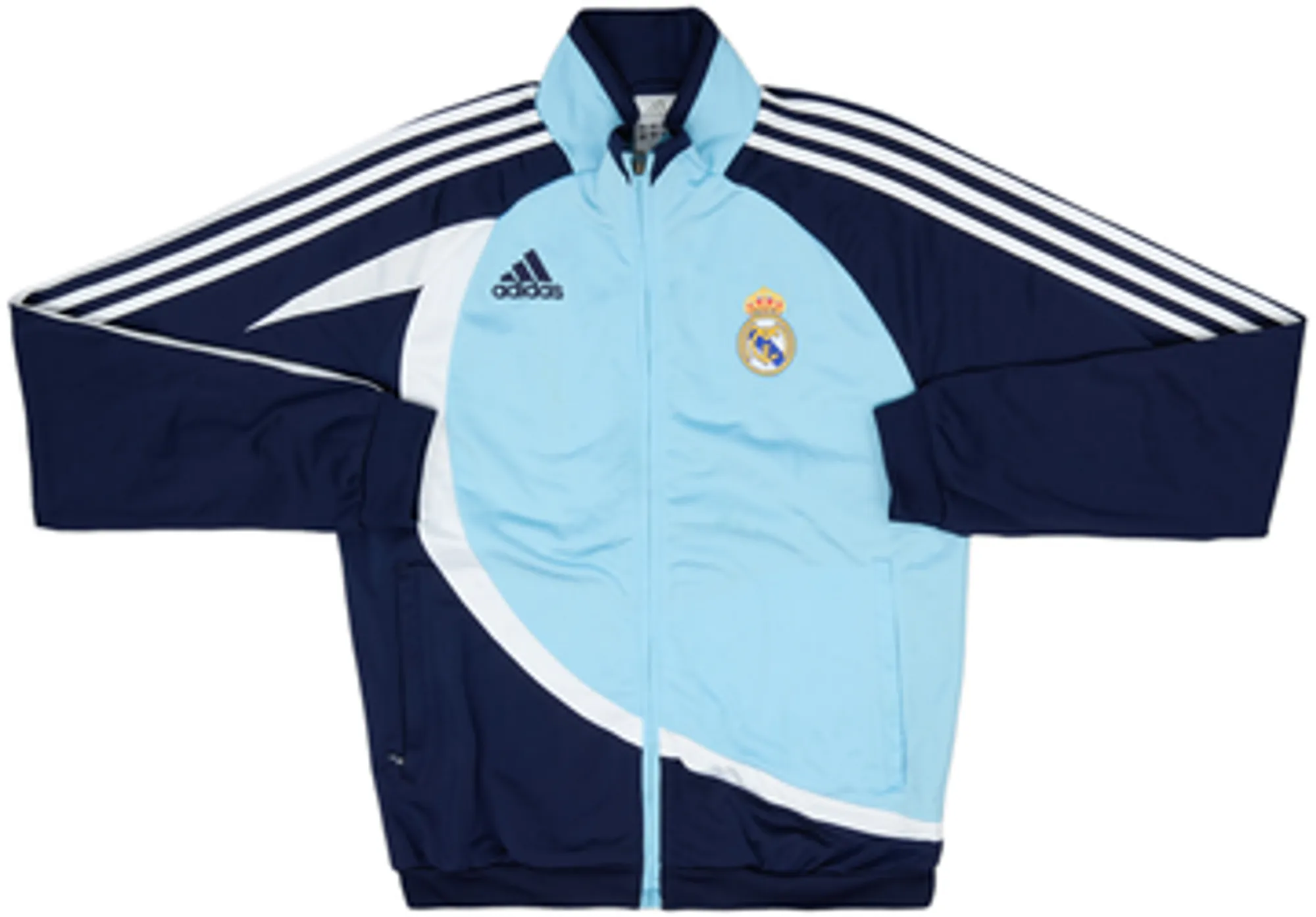 2007-08 Real Madrid adidas Tracksuit - 7/10 - (S)