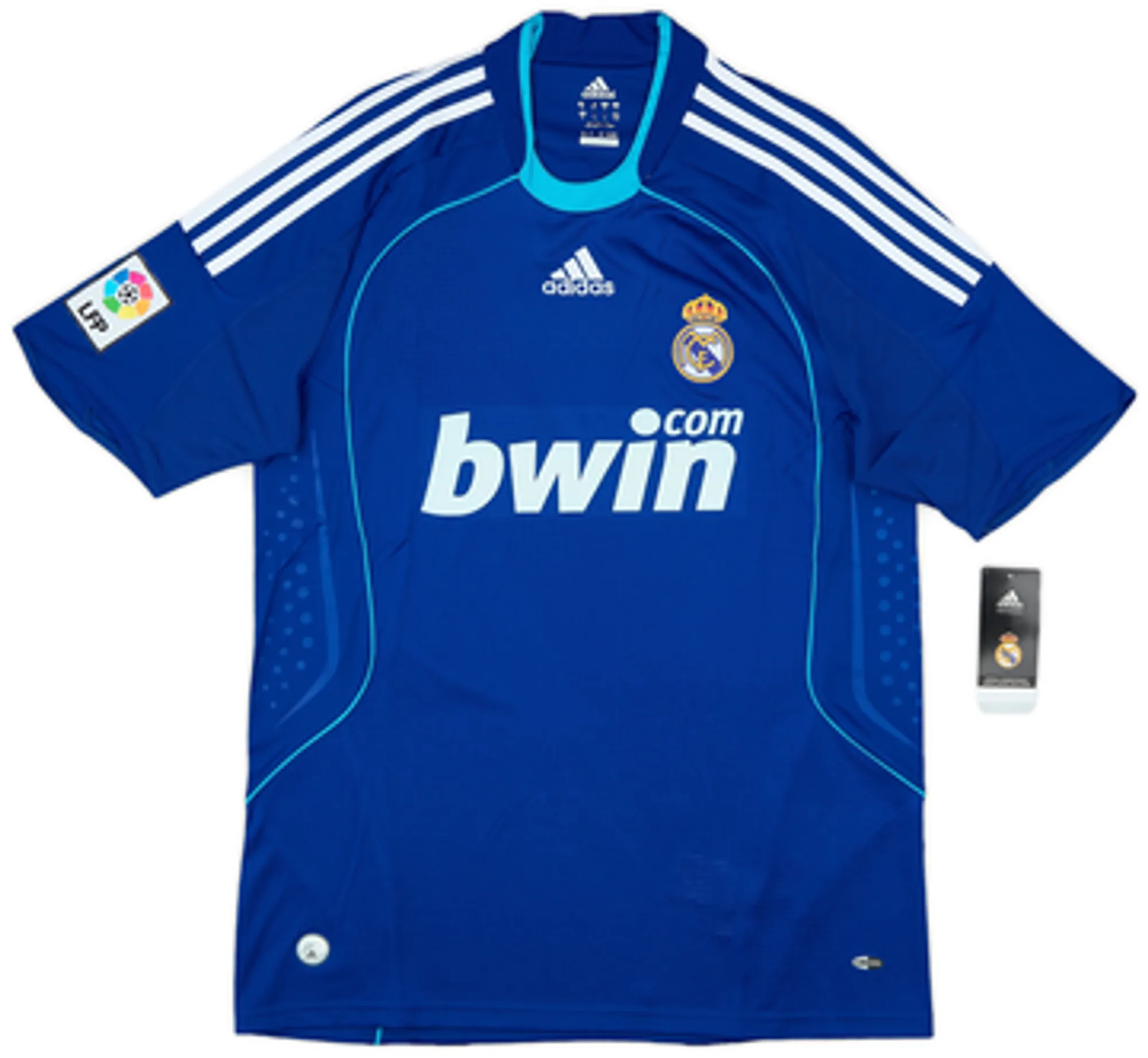 2008-09 Real Madrid Away Shirt Raul #7EL