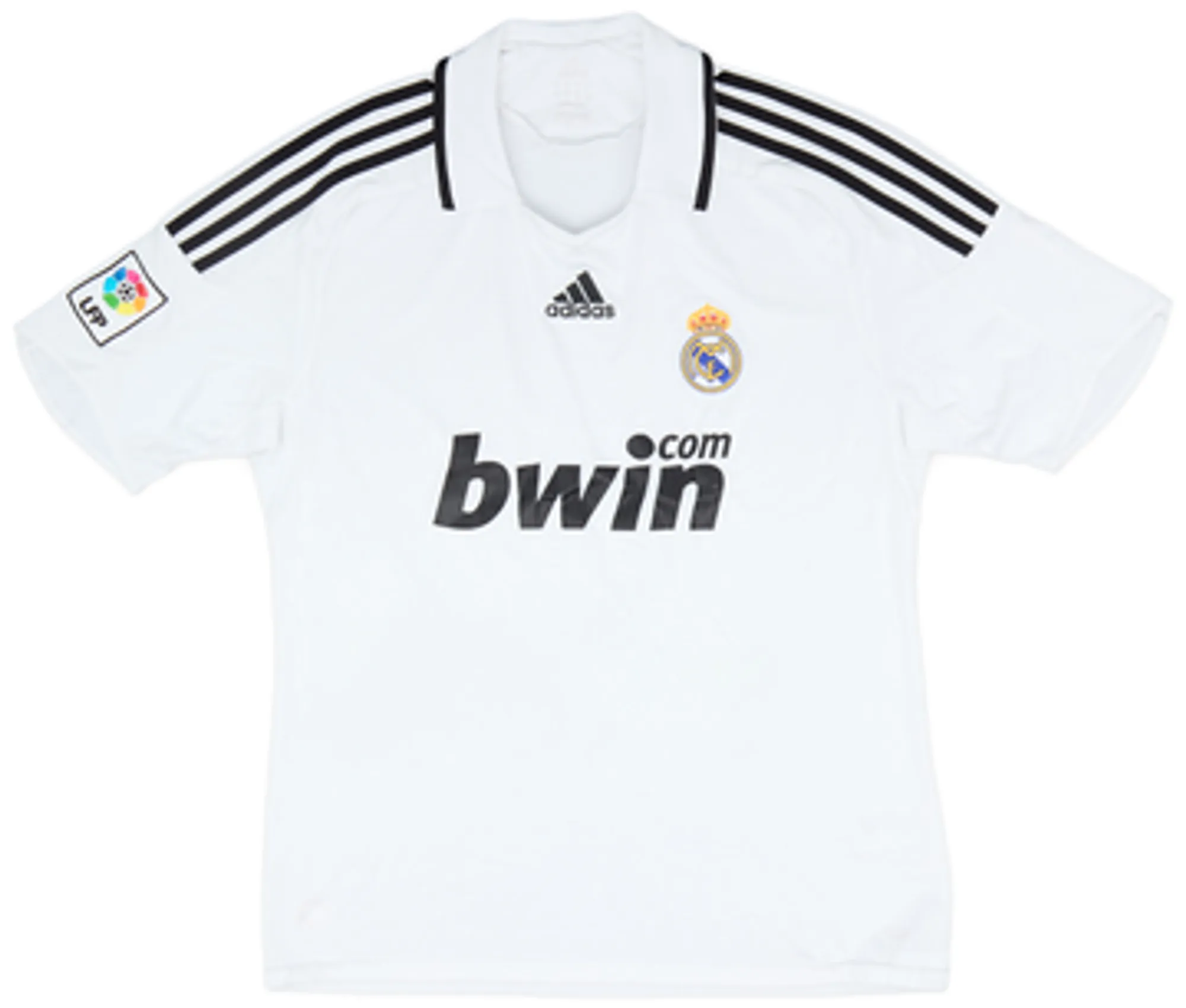 2008-09 Real Madrid Home Shirt and Shorts - 9/10 - (L)