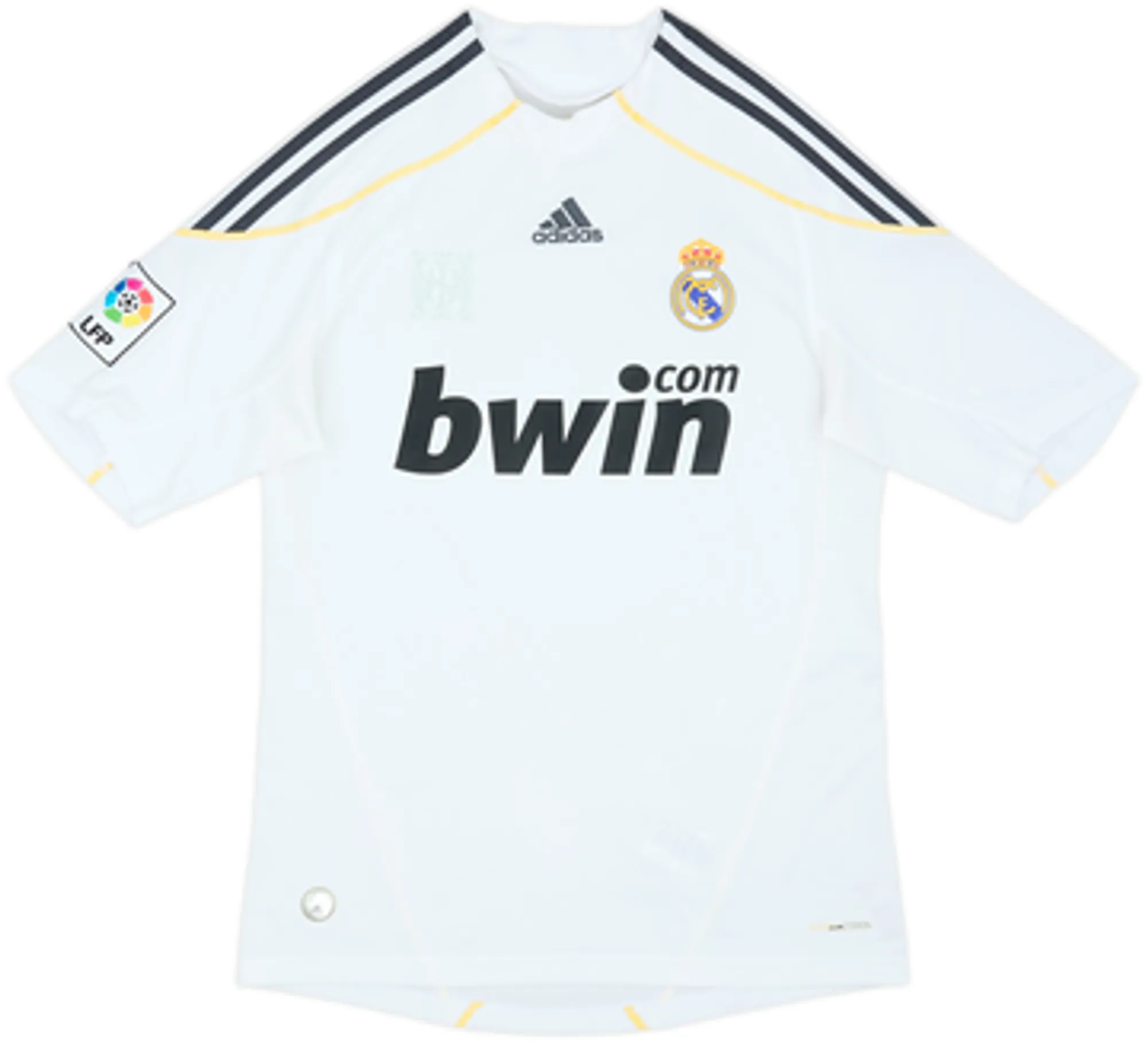 2009-10 Real Madrid Home Shirt Ronaldo #9 - 8/10 - (XL)