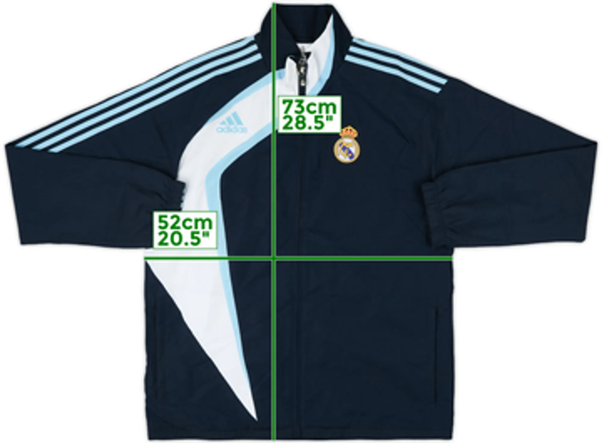 2009-10 Real Madrid adidas Track Jacket - 7/10 - (L)