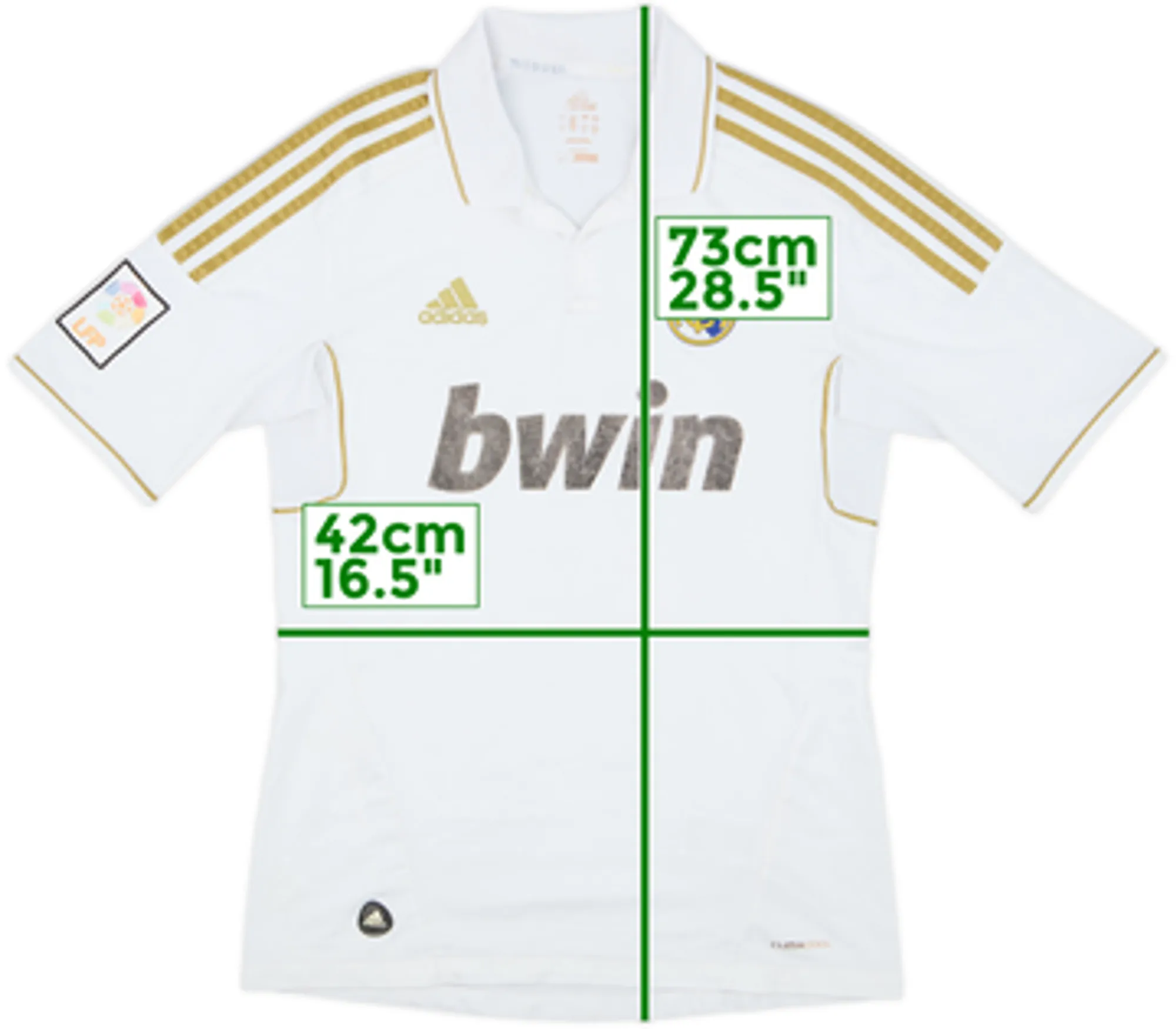 2011-12 Real Madrid Home Shirt - 4/10 - (M)