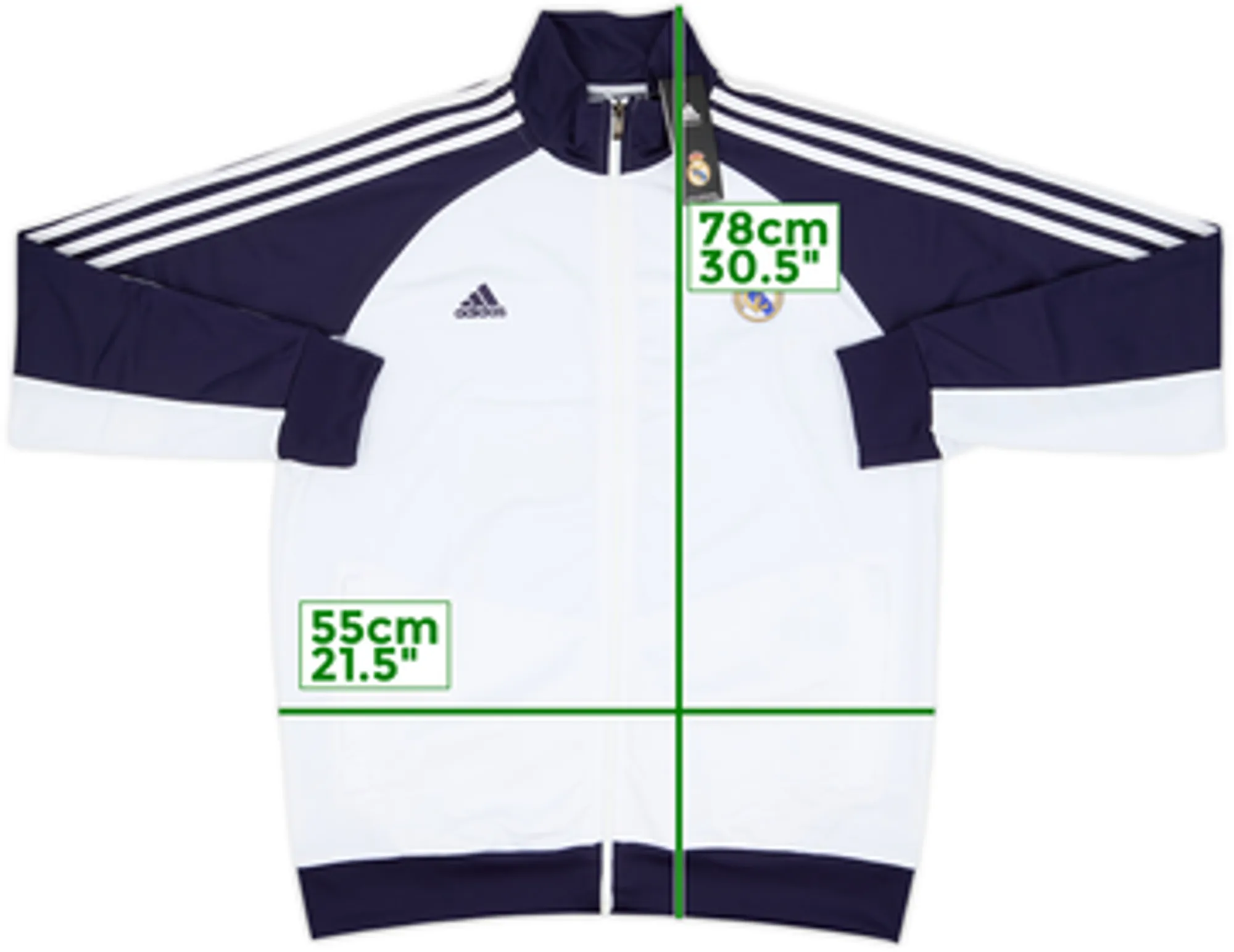2012-13 Real Madrid adidas Track Jacket (M)
