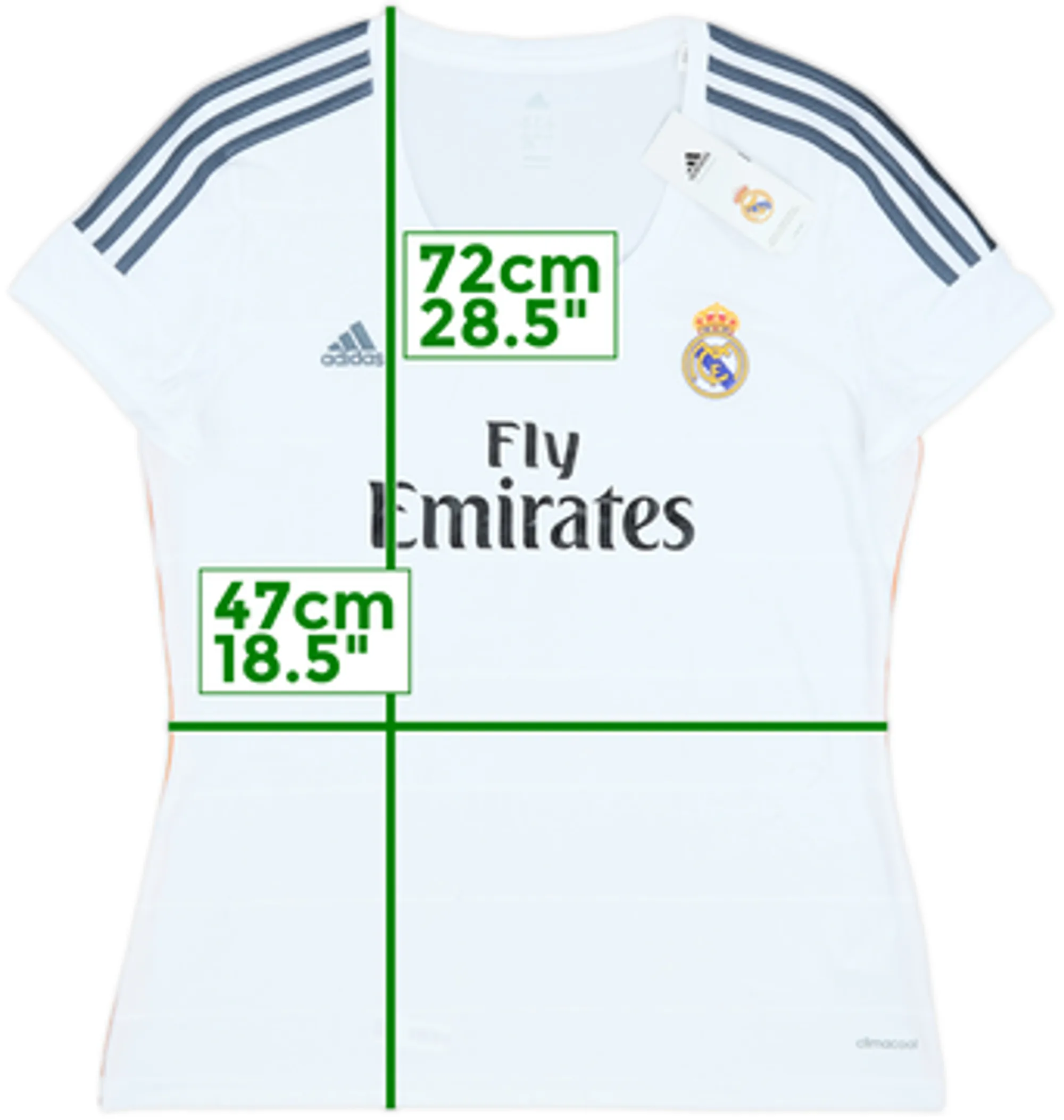 2013-14 Real Madrid Home Shirt (Women's L)