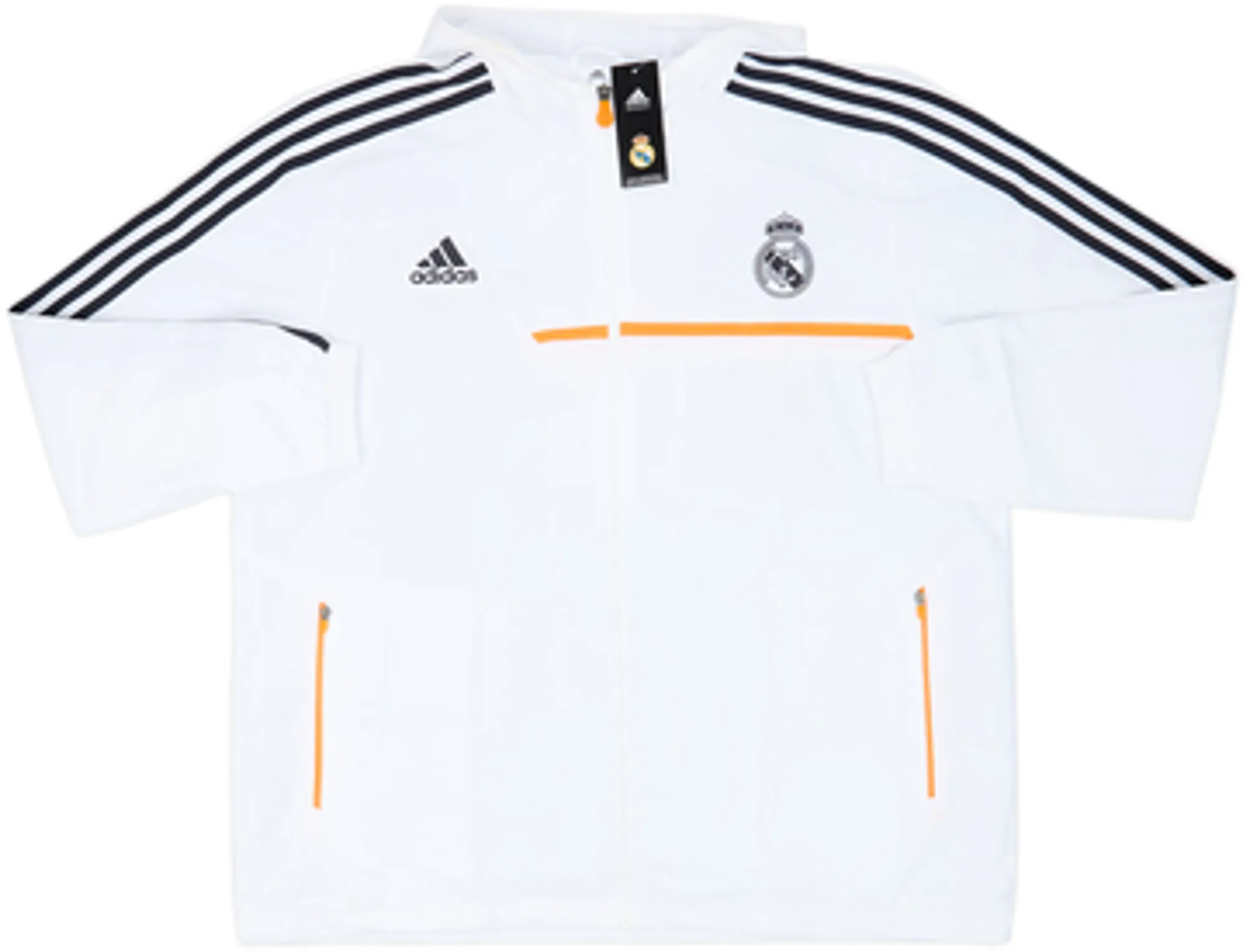 2013-14 Real Madrid adidas Hooded Full Tracksuit (3XL)