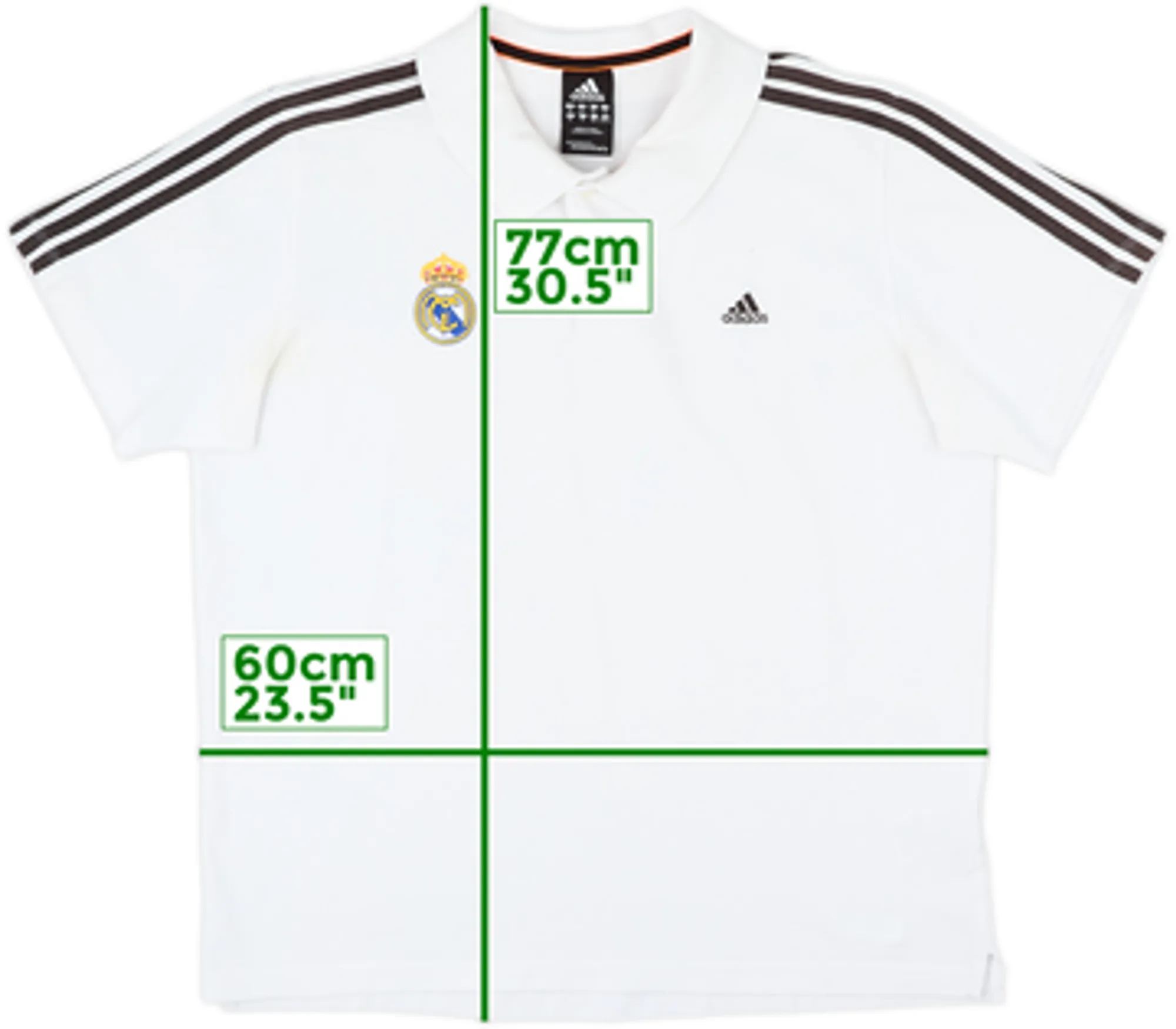 2013-14 Real Madrid adidas Polo Shirt - 8/10 - (XL)