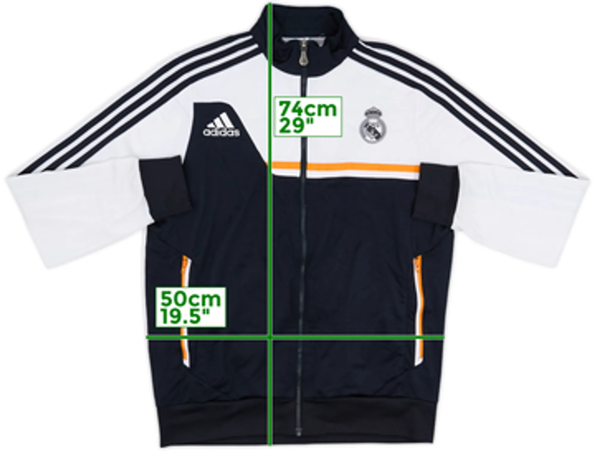 2013-14 Real Madrid adidas Track Jacket - 8/10 - (M)