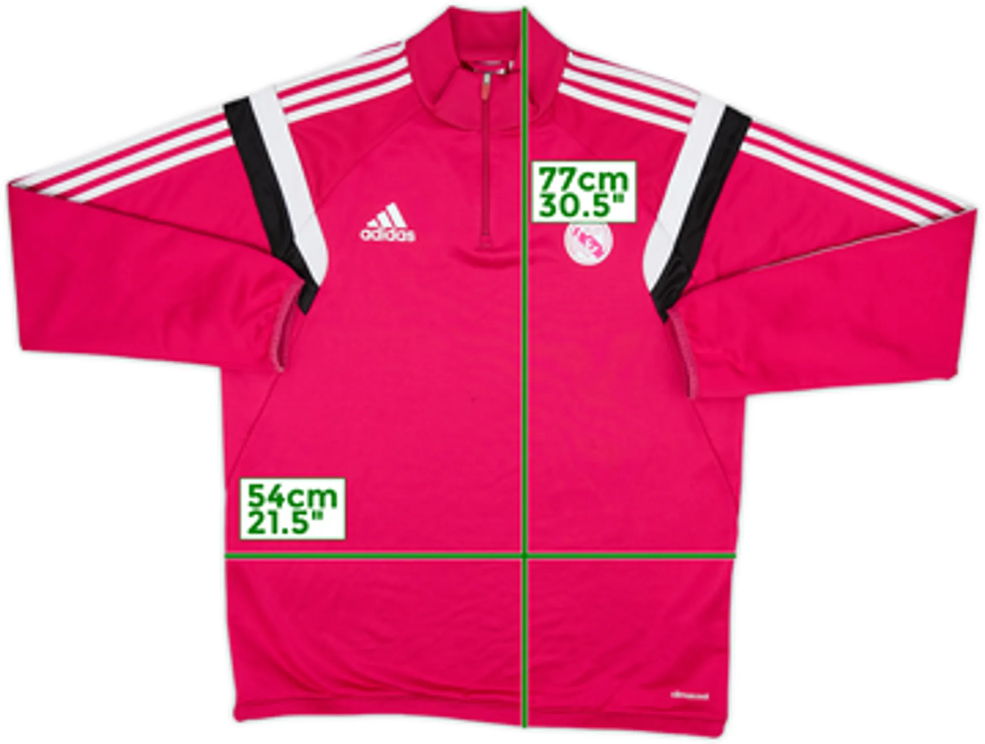 2014-15 Real Madrid adidas 1/4 Zip Training Top - 6/10 - (L)