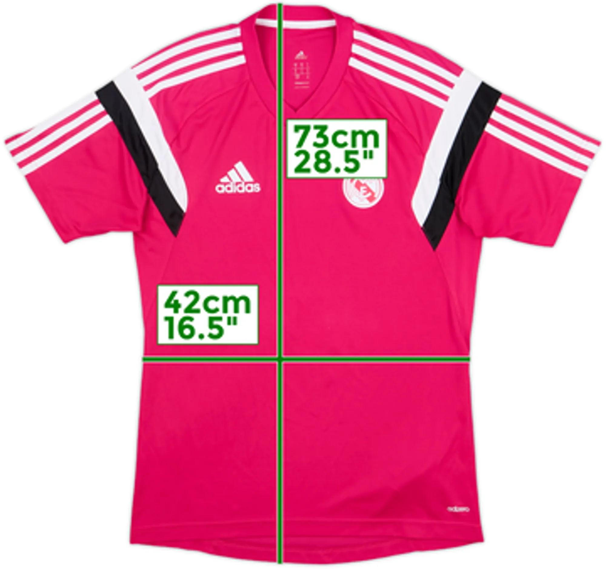 2014-15 Real Madrid adidas Training Shirt - 8/10 - (S)