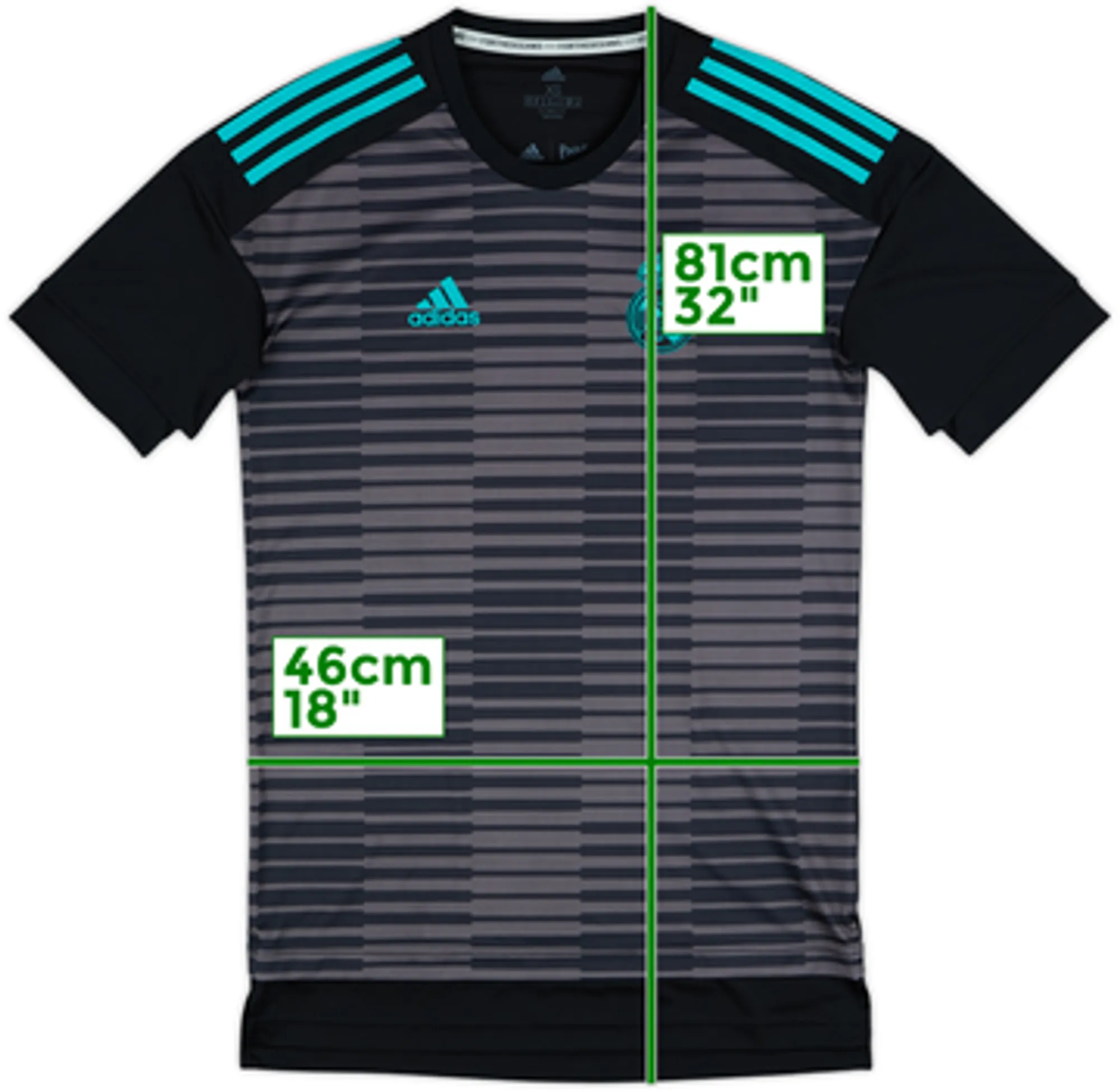 2017-18 Real Madrid adidas Training Shirt - 10/10 - (L)