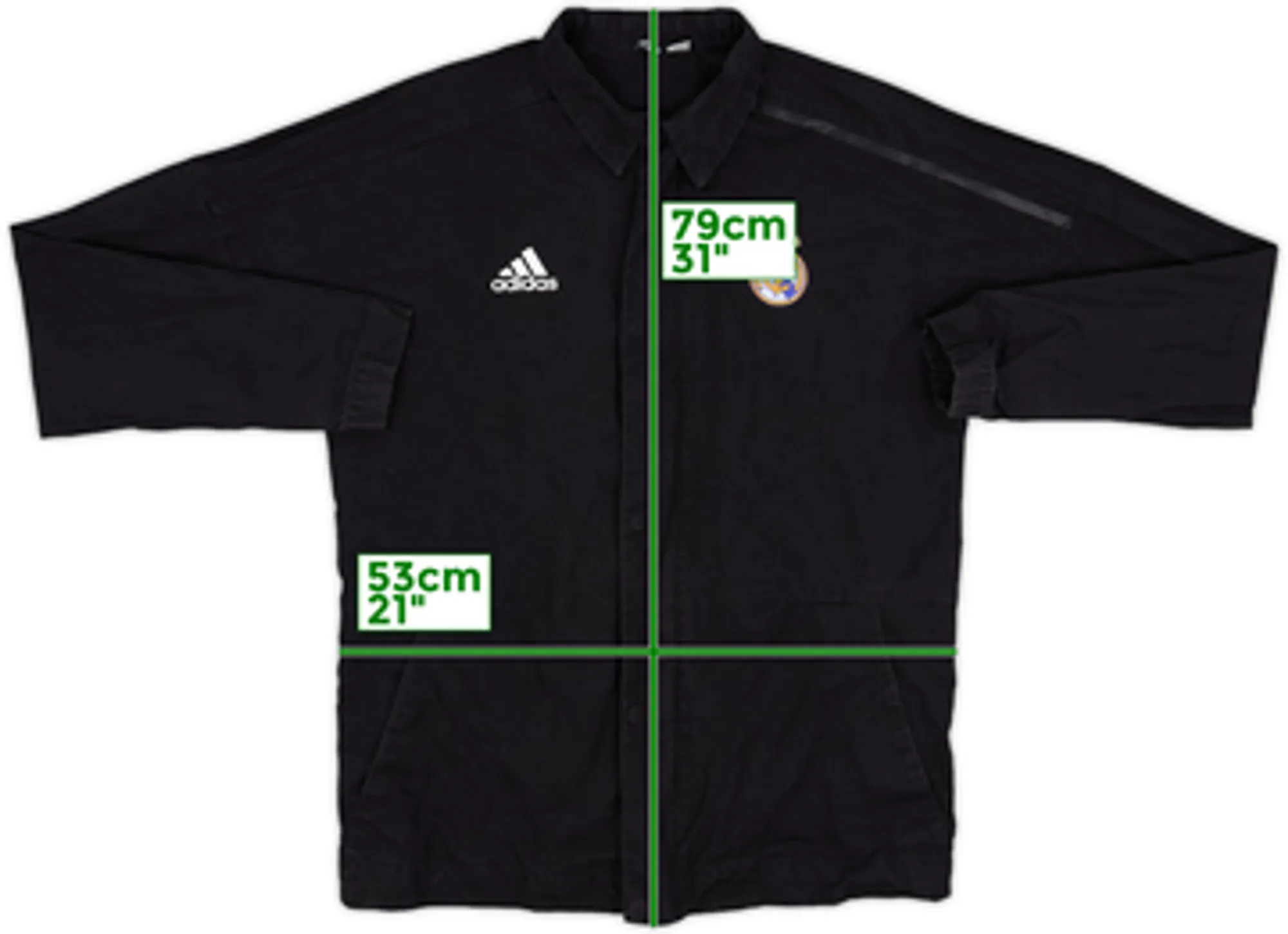 2017-18 Real Madrid adidas ZNE Woven Jacket - 8/10 - (L)