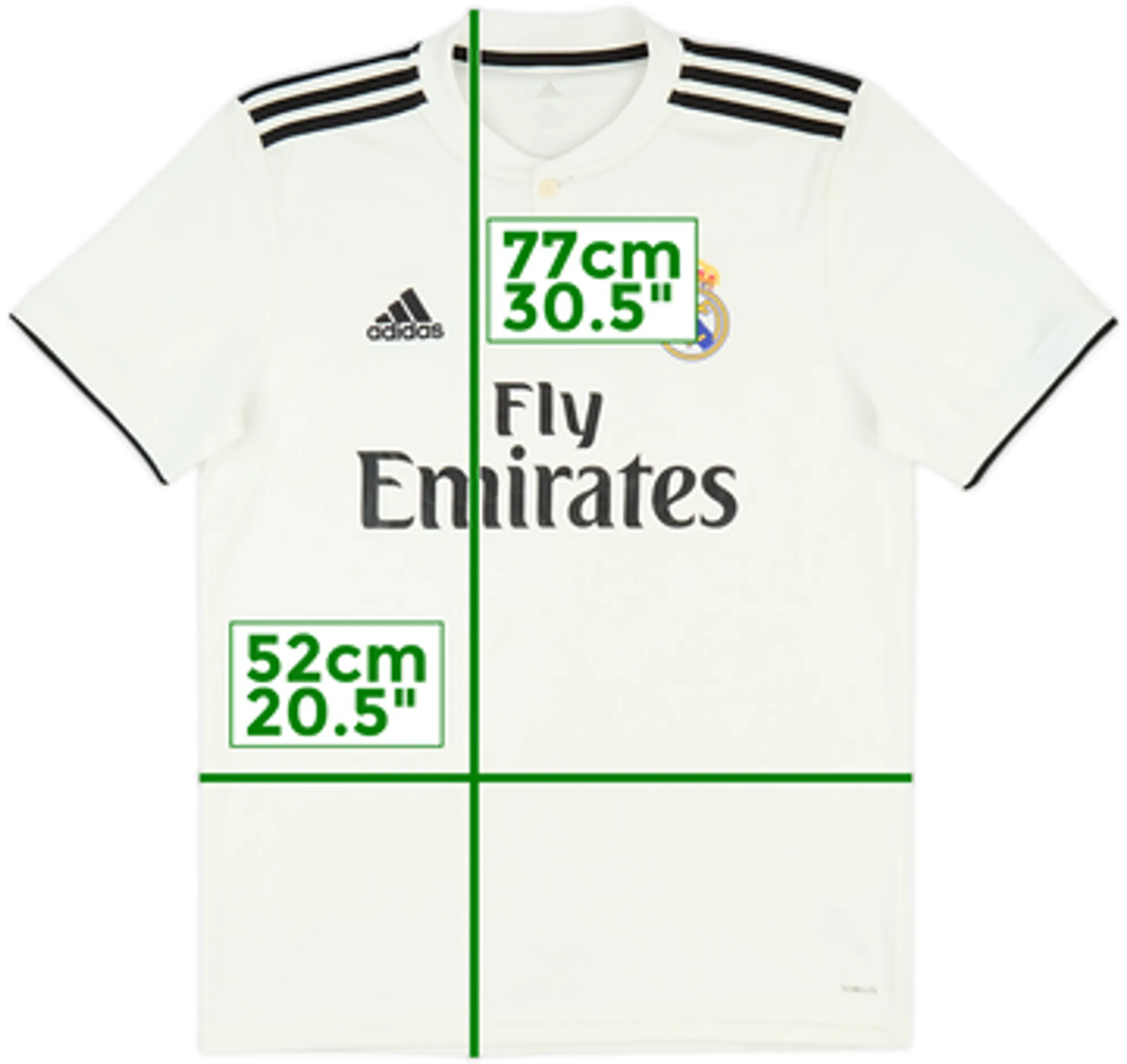 2018-19 Real Madrid Home Shirt - 7/10 - (L)