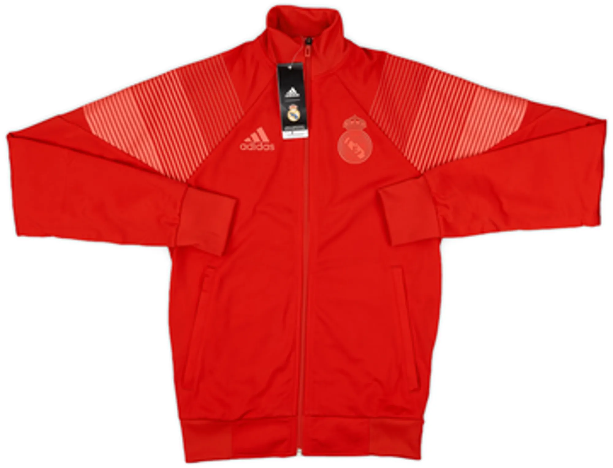 2018-19 Real Madrid adidas Track Jacket (L.Boys)