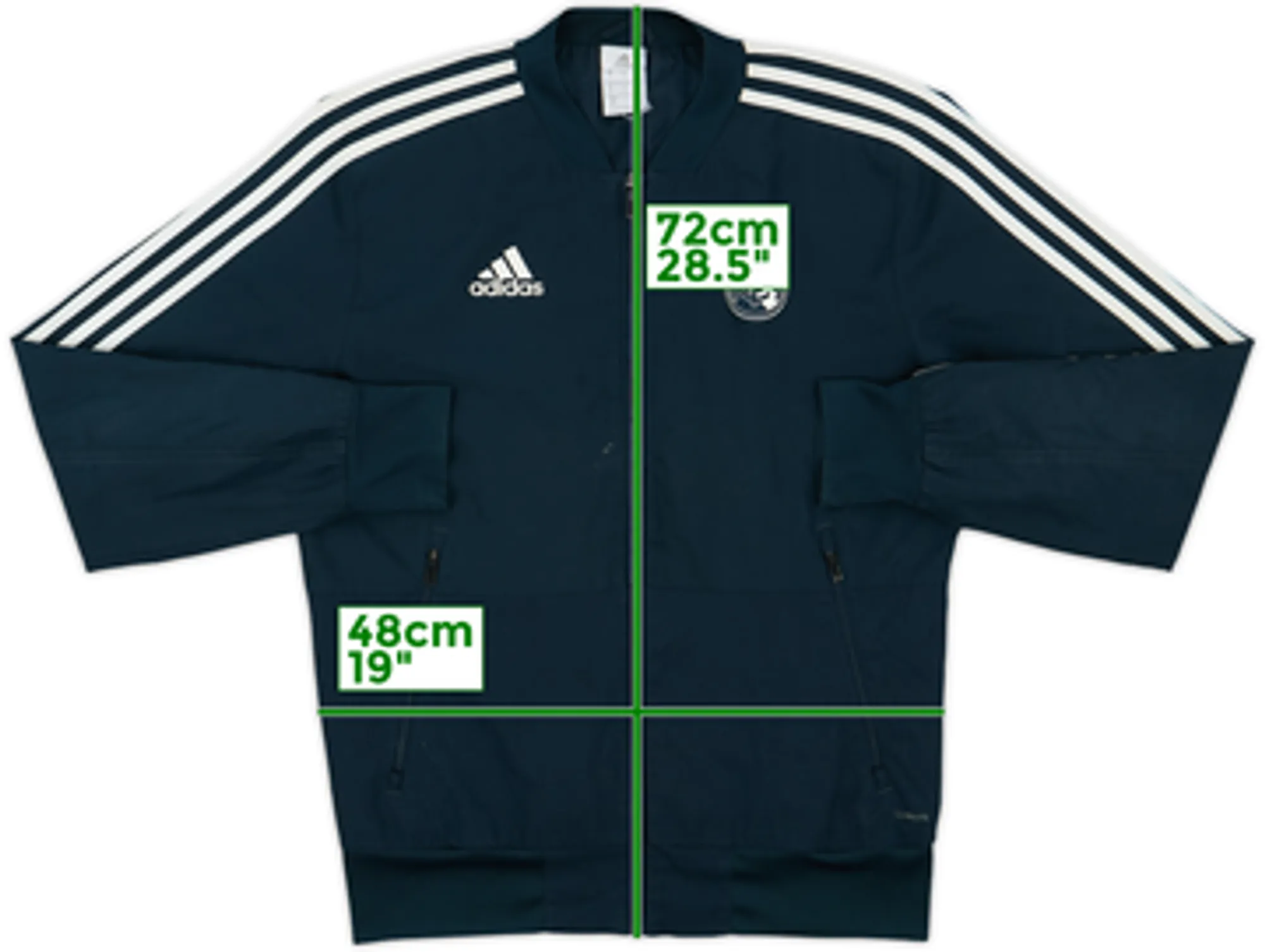 2018-19 Real Madrid adidas Track Jacket - 9/10 - (S)