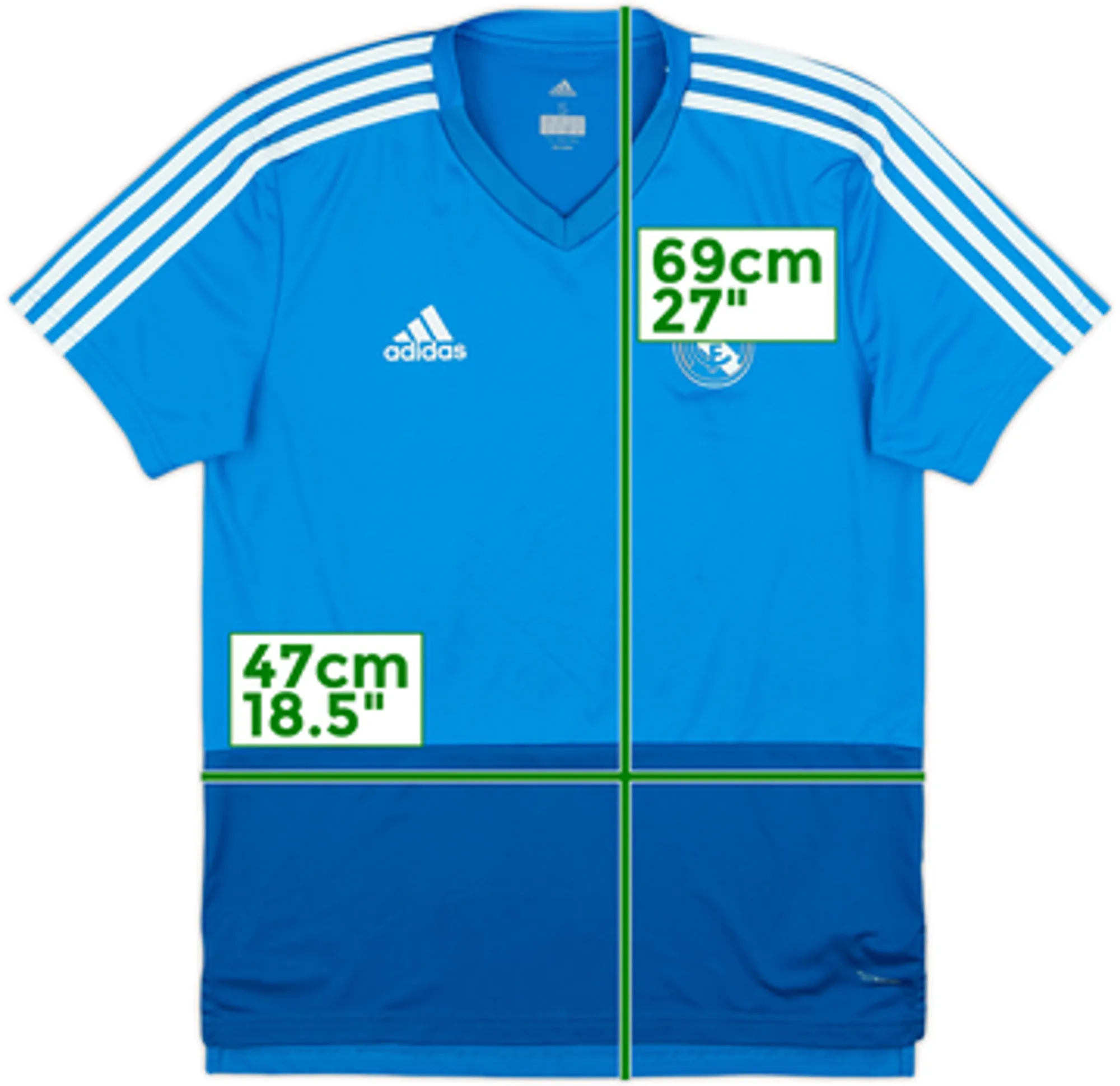 2018-19 Real Madrid adidas Training Shirt - 9/10 - (S)
