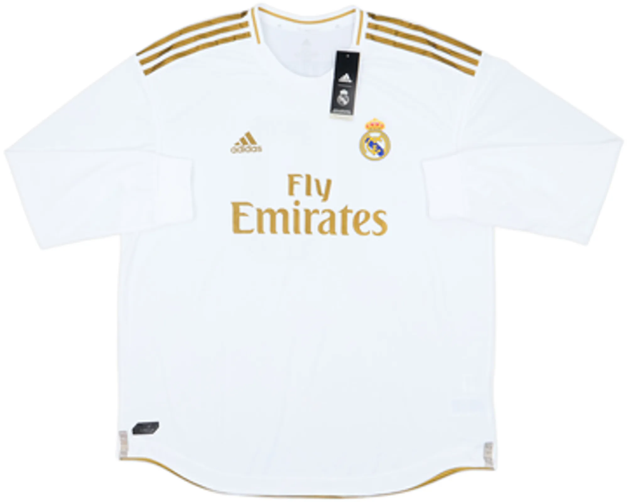 2019-20 Real Madrid Authentic Home L/S Shirt Modric #10 (S)