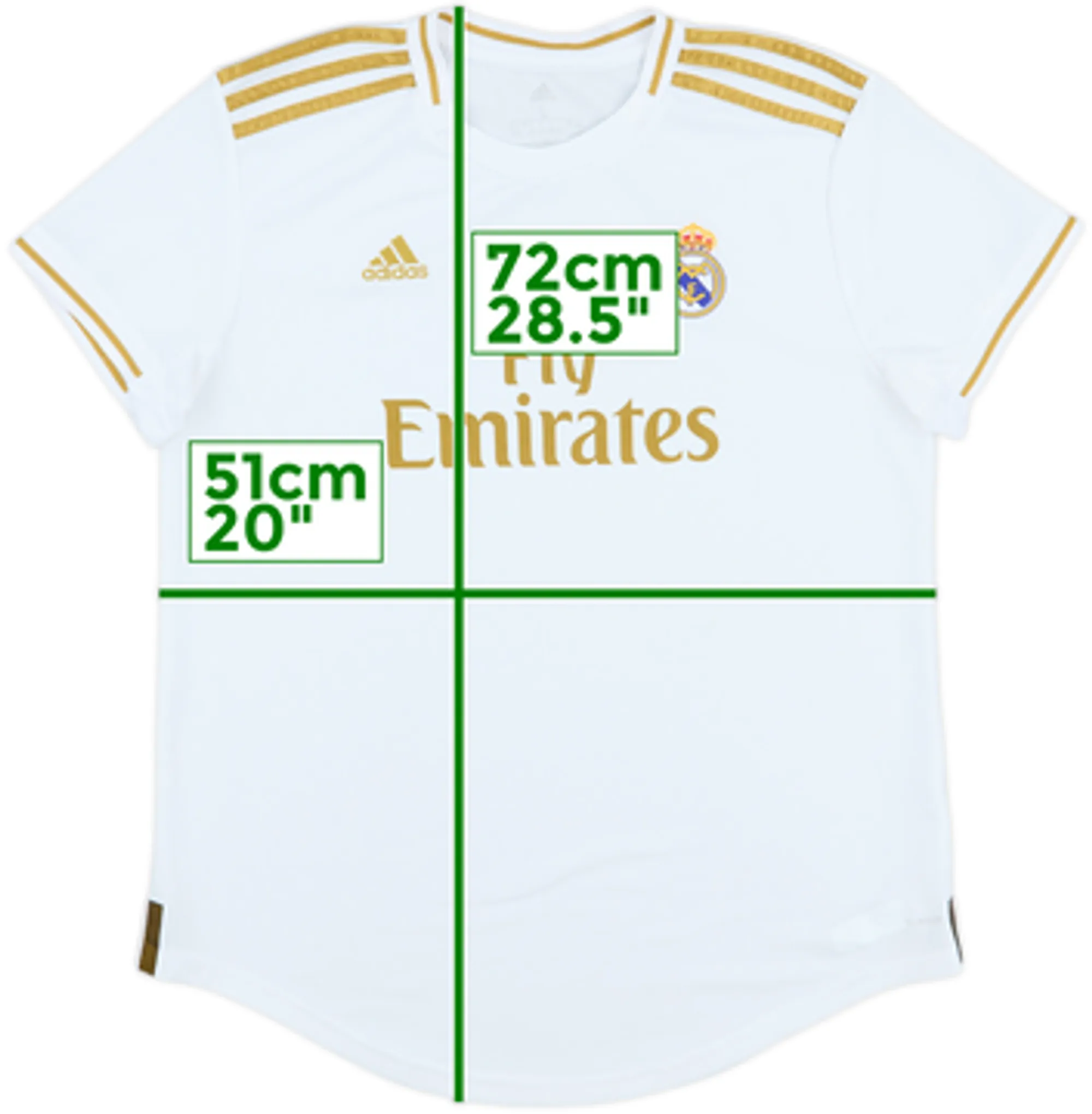 2019-20 Real Madrid Home Shirt - 10/10 - (Women's L)