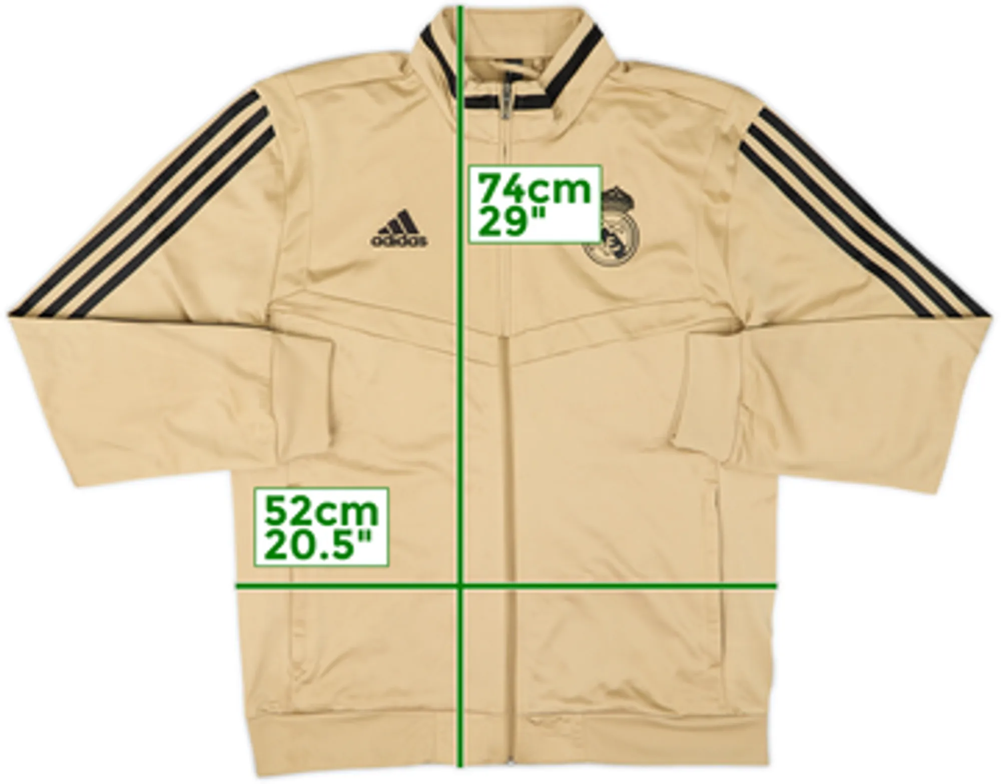 2019-20 Real Madrid adidas Track Jacket - 9/10 - (M)