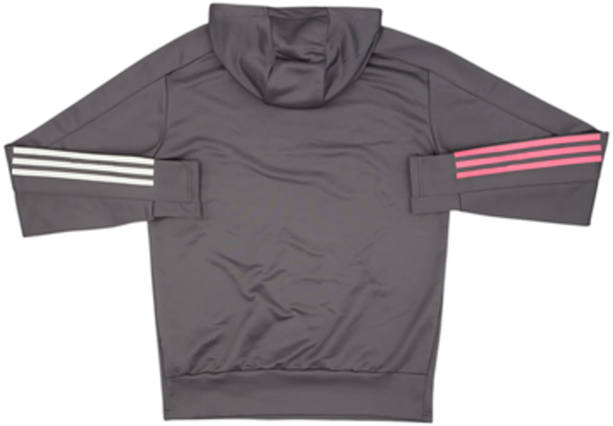 2020-21 Real Madrid adidas 1/4 Zip Hooded Drill Top - 9/10 - (M)