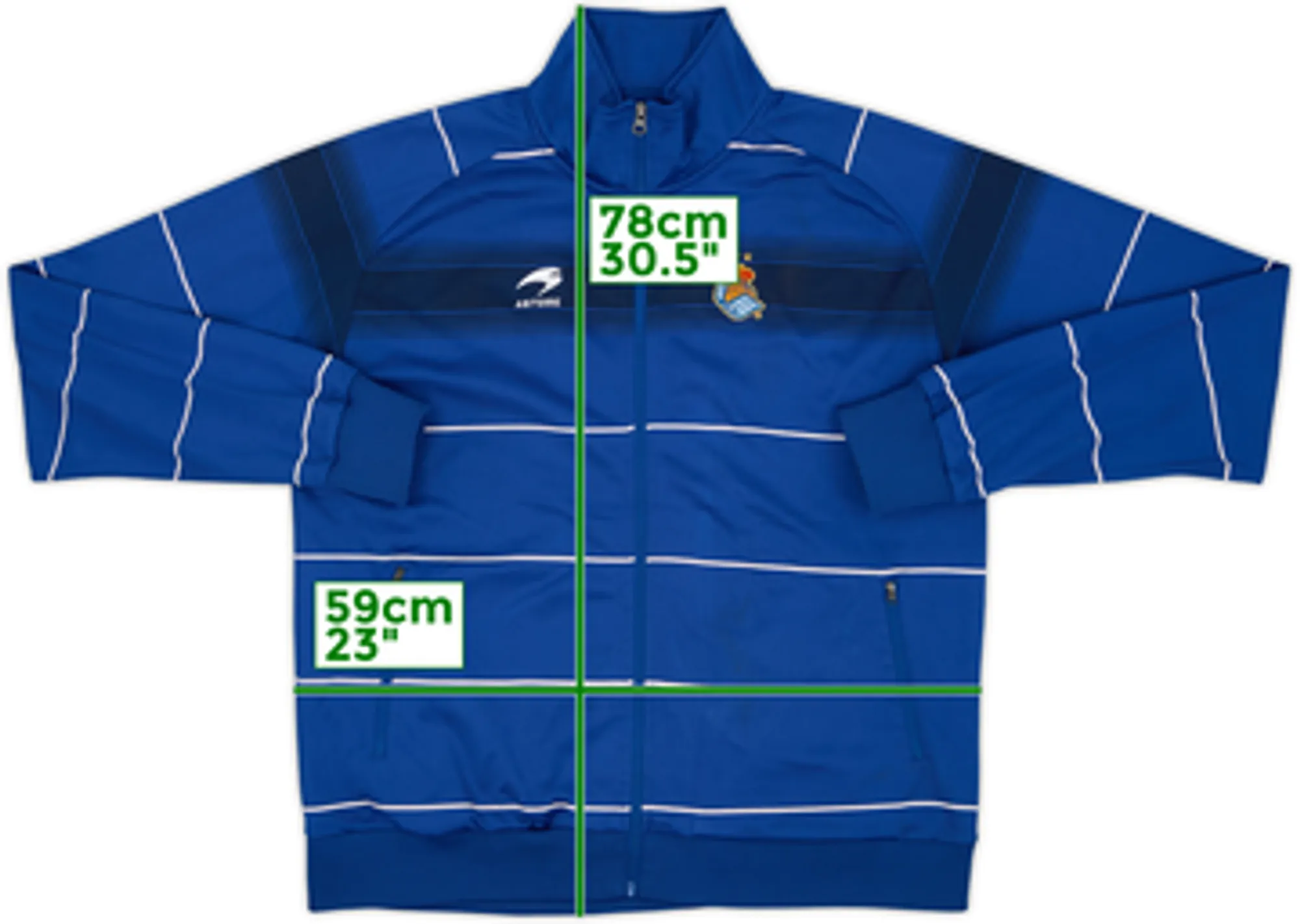 1998-00 Real Sociedad Astore Track Jacket - 10/10 - (S)