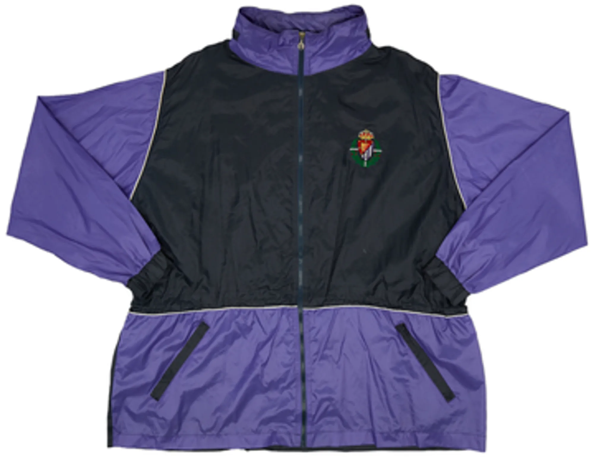 1993-95 Real Valladolid Kelme Hooded Rain Jacket - 8/10 - (XXL)