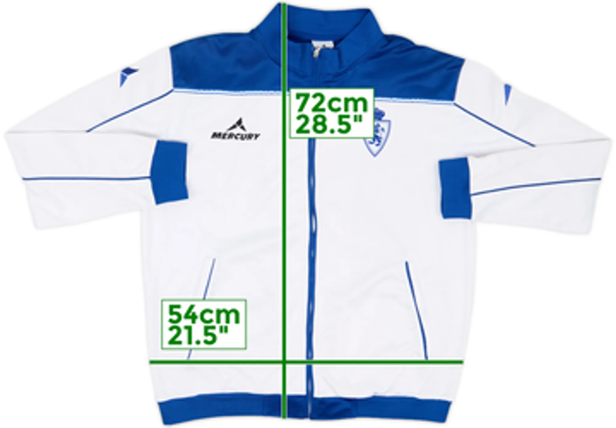 2012-13 Real Zaragoza Mercury Track Jacket - 6/10 - (L)