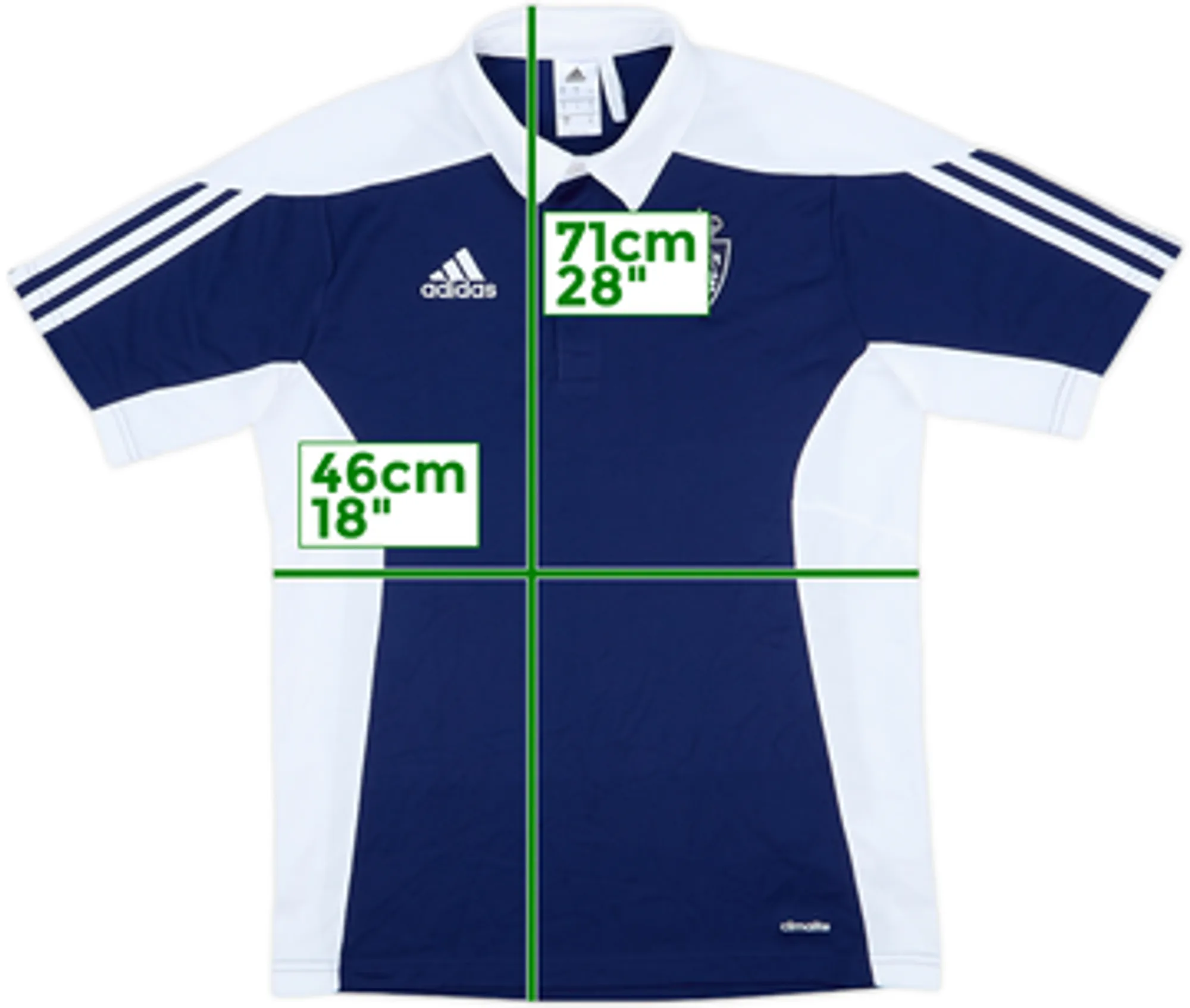 2016-17 Real Zaragoza adidas Polo Shirt - 9/10 - (S)