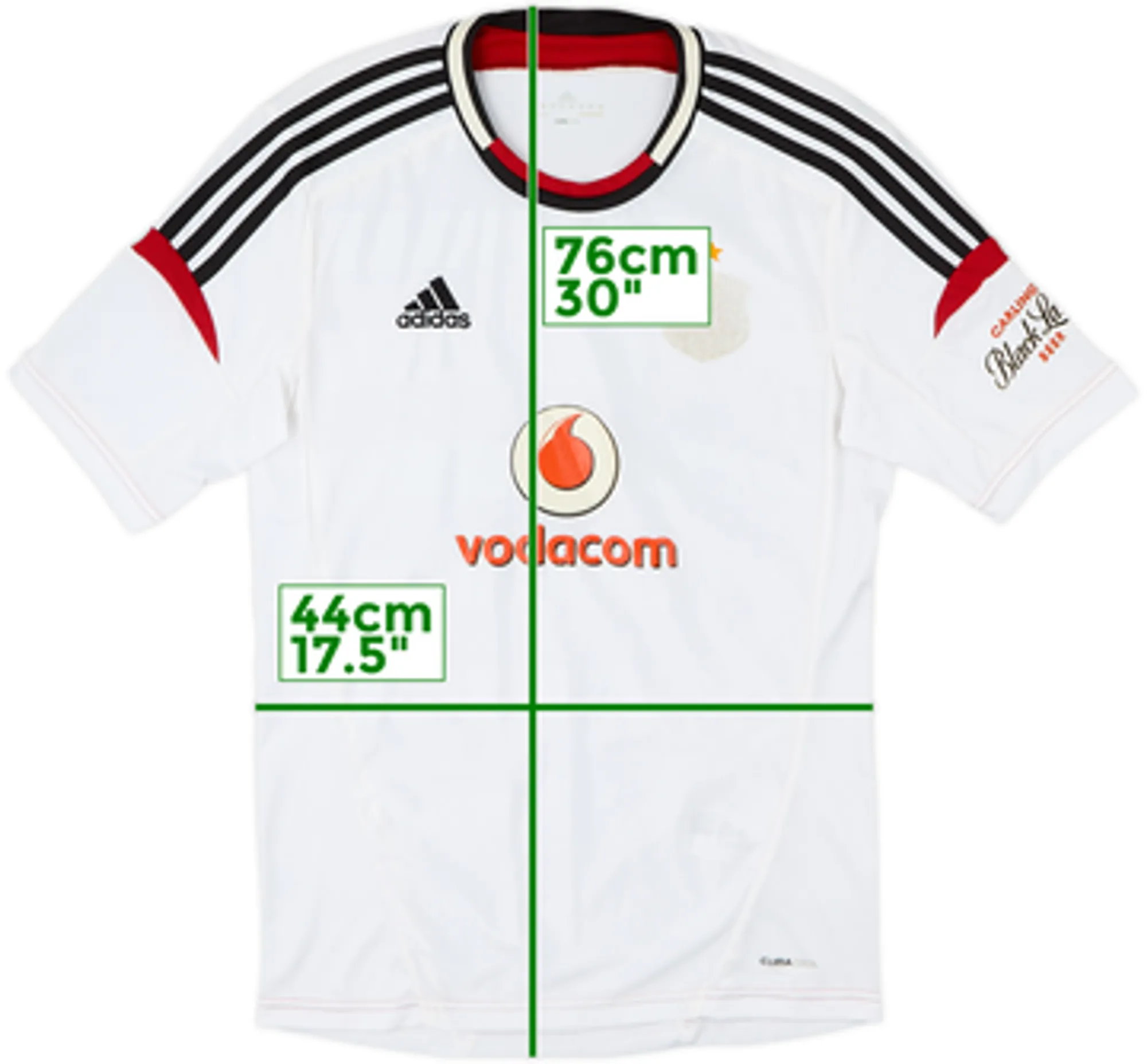 2012-13 Orlando Pirates Home Shirt - 4/10 - (S)