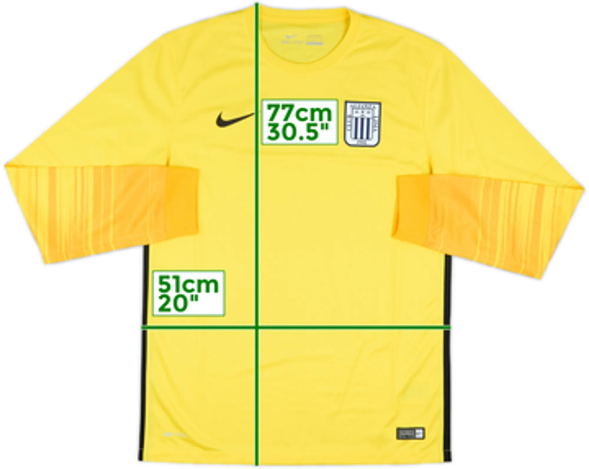 2016 Alianza Lima GK Shirt - 9/10 - (M)
