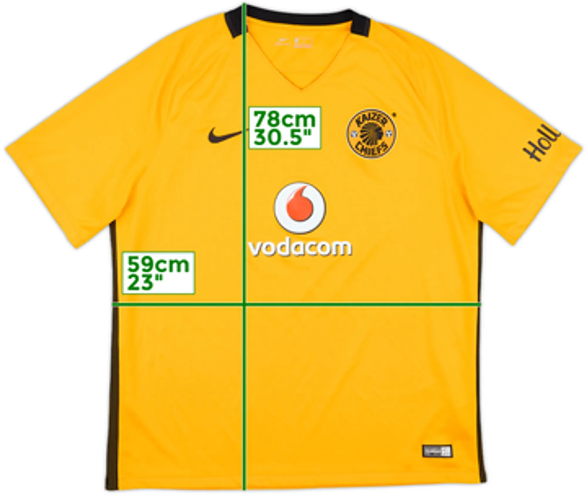 2016-17 Kaizer Chiefs Home Shirt - 10/10 - (XL)