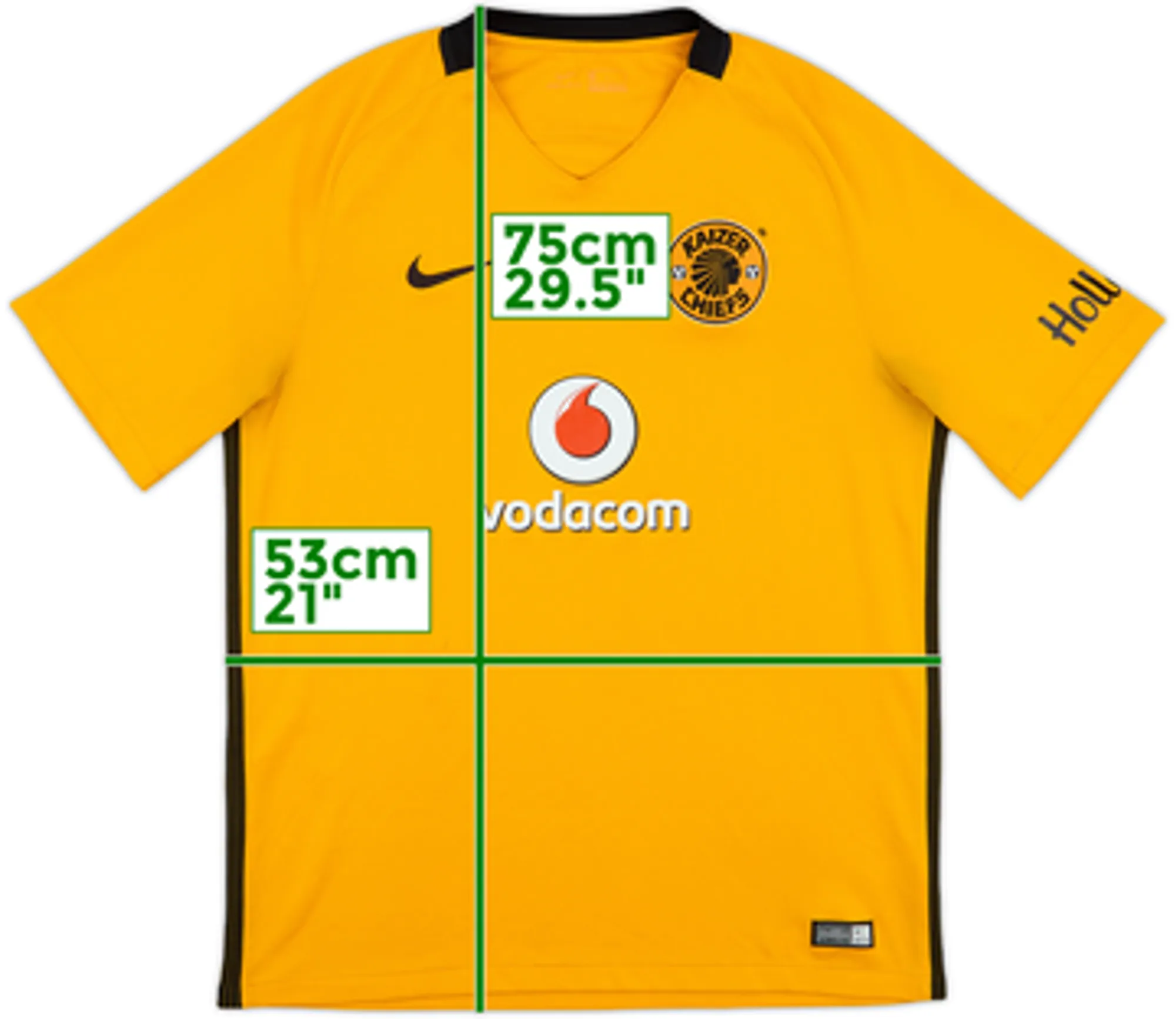 2016-17 Kaizer Chiefs Home Shirt - 6/10 - (L)