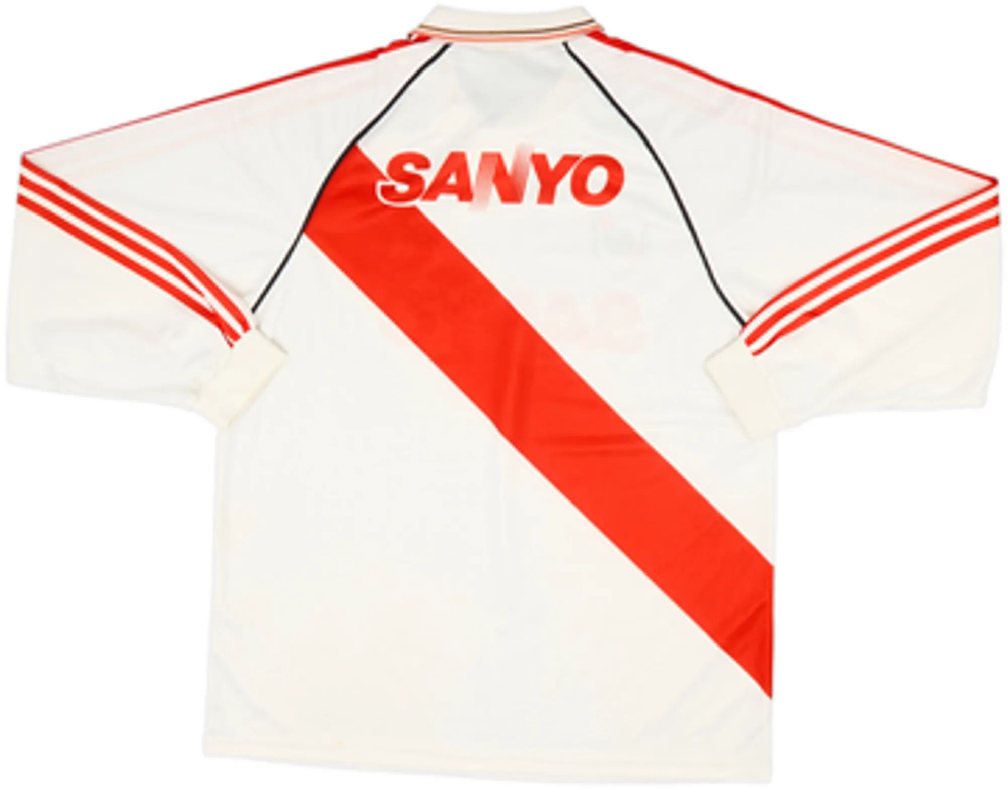 1992-94 River Plate Home L/S Shirt - 6/10 - (L)