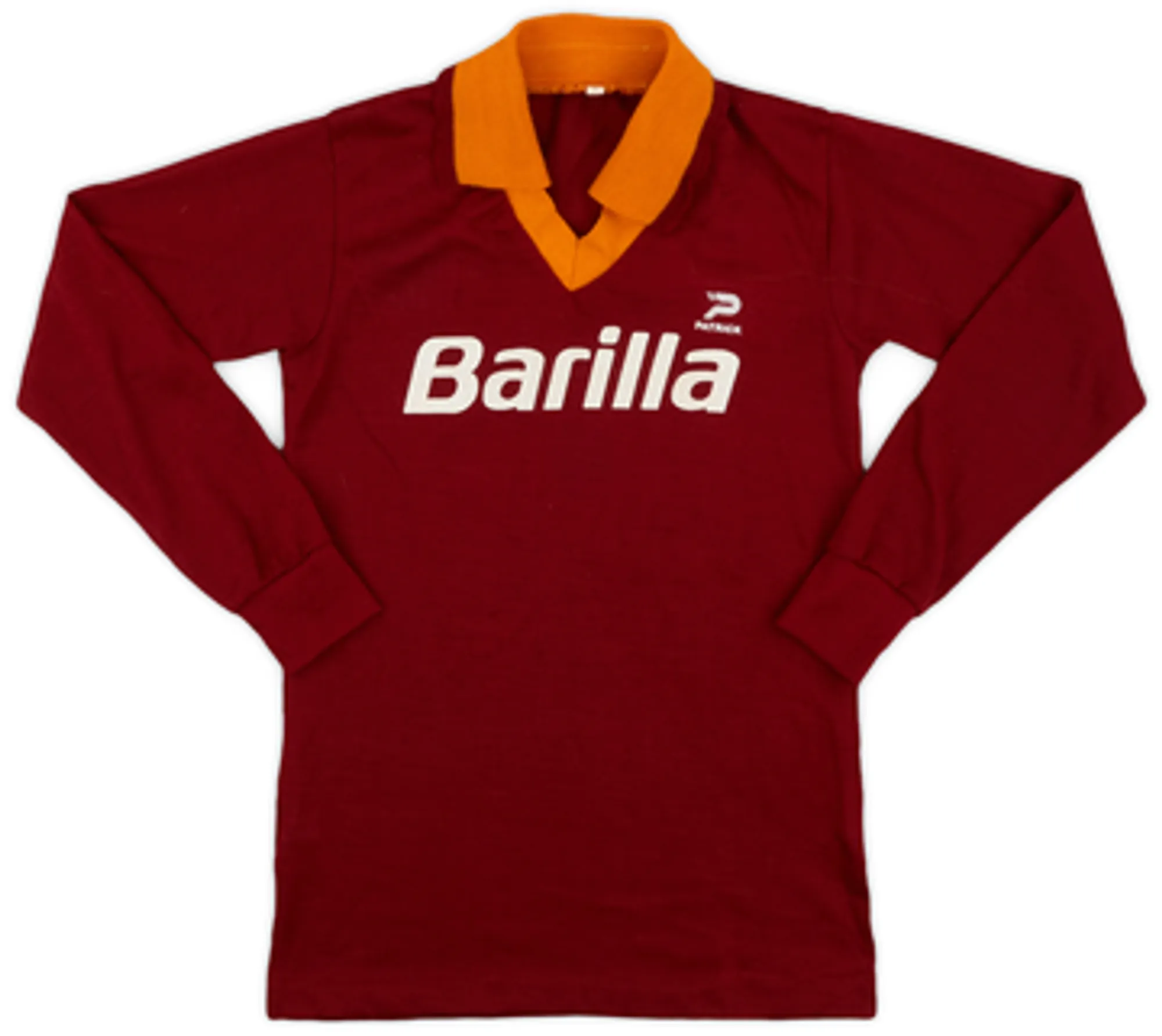 1982-83 Roma Home L/S Shirt - 9/10 - (M.Boys)