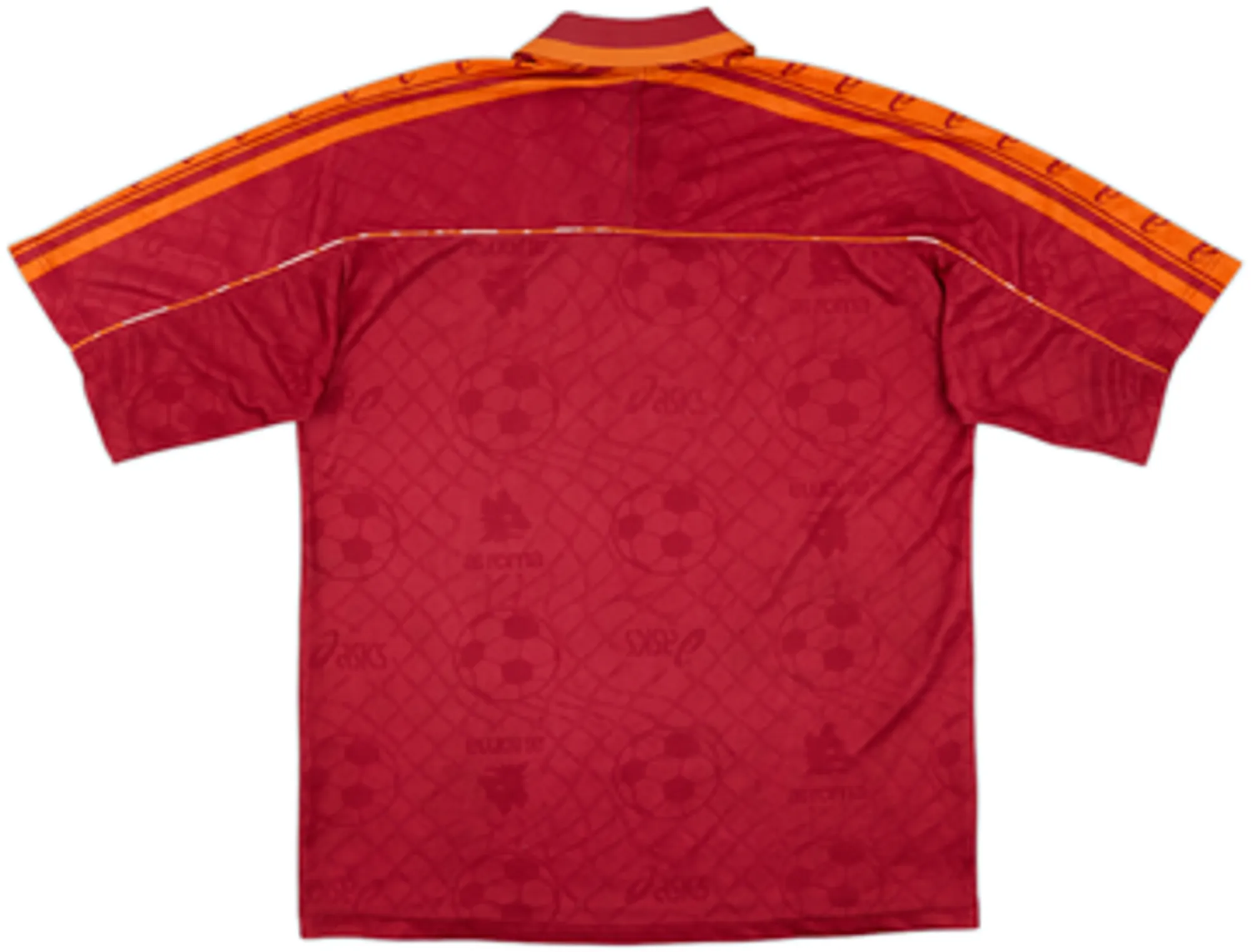 1995-96 Roma Home Shirt - 7/10 - (XL)