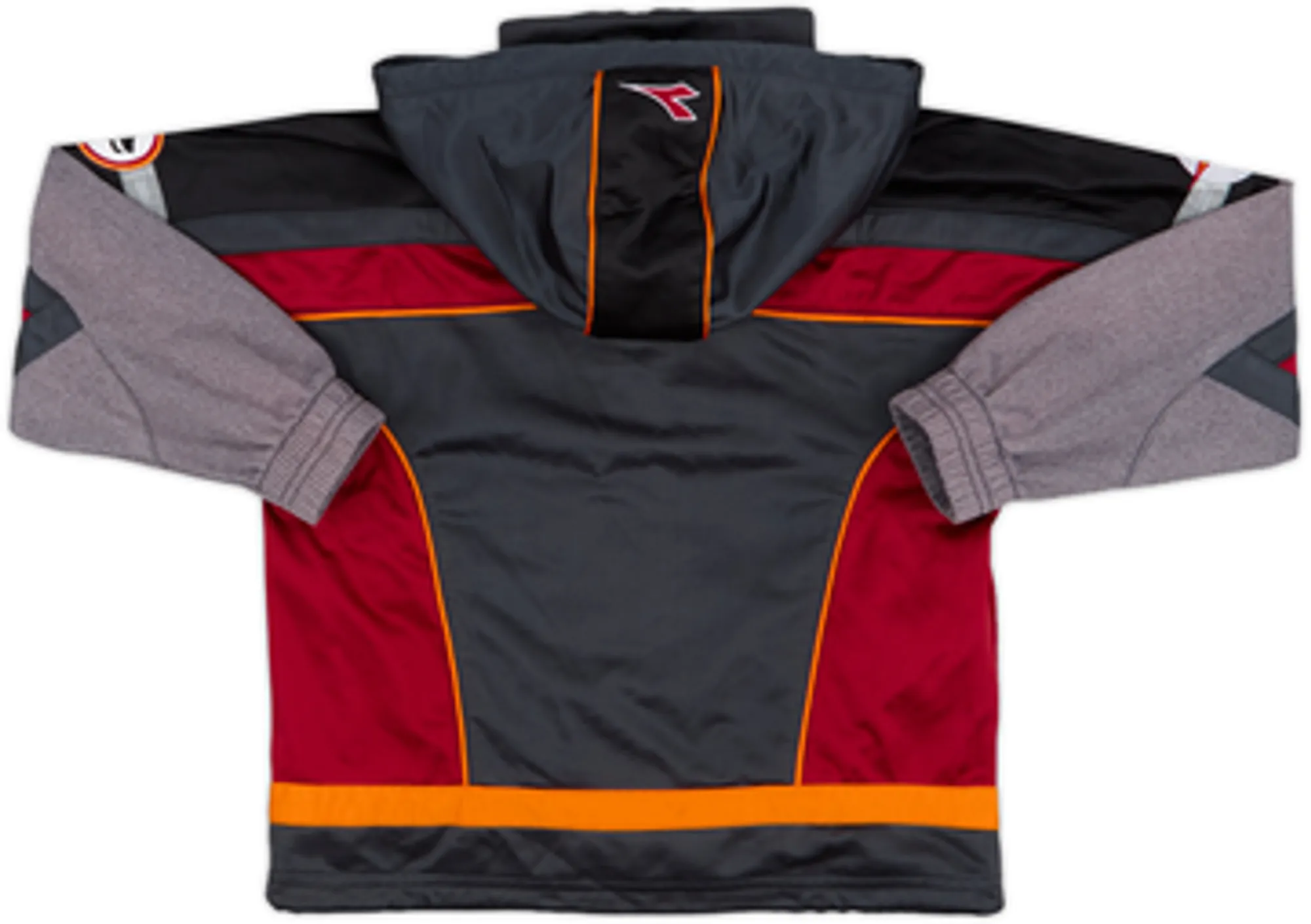 1999-00 Roma Diadora Hooded Track Jacket - 9/10 - (S.Boys)