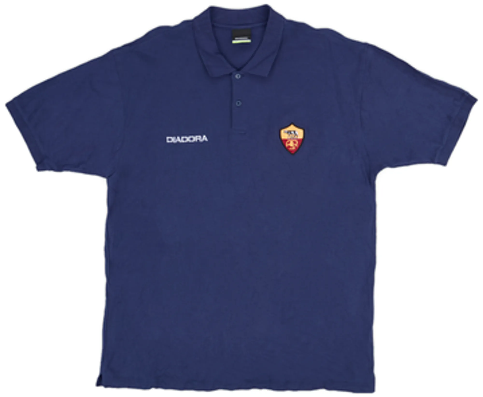 1999-00 Roma Diadora Polo Shirt - 9/10 - (XXL)