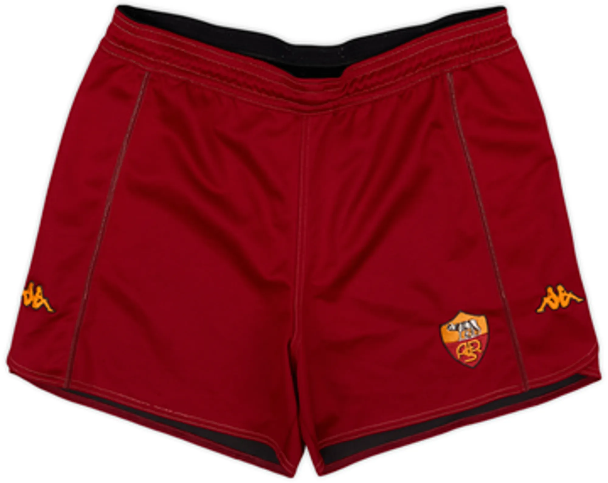 2002-03 Roma European Home Shorts - 6/10 - (XL)