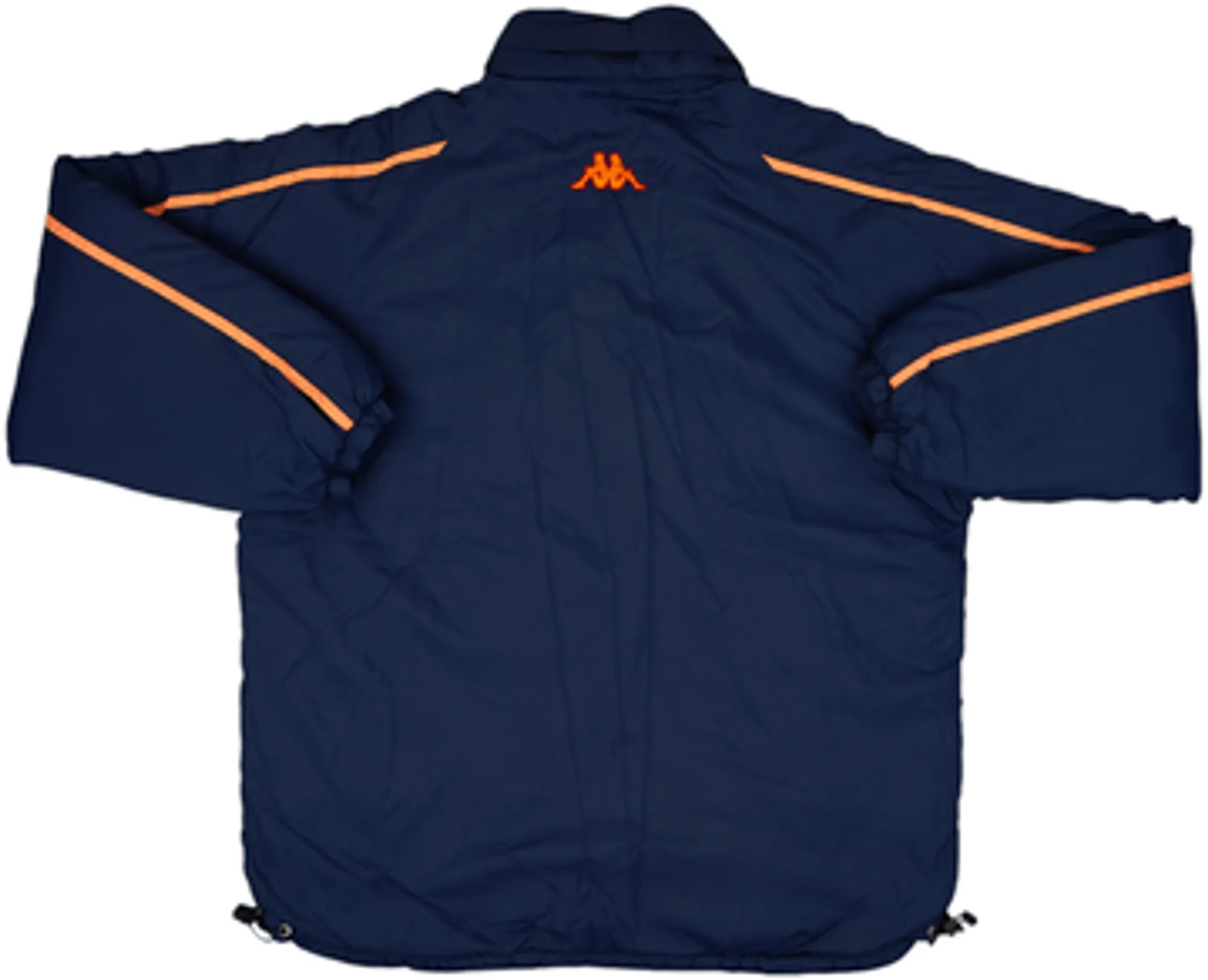 2000-02 Roma Kappa Hooded Padded Bench Coat - 8/10 - (L)