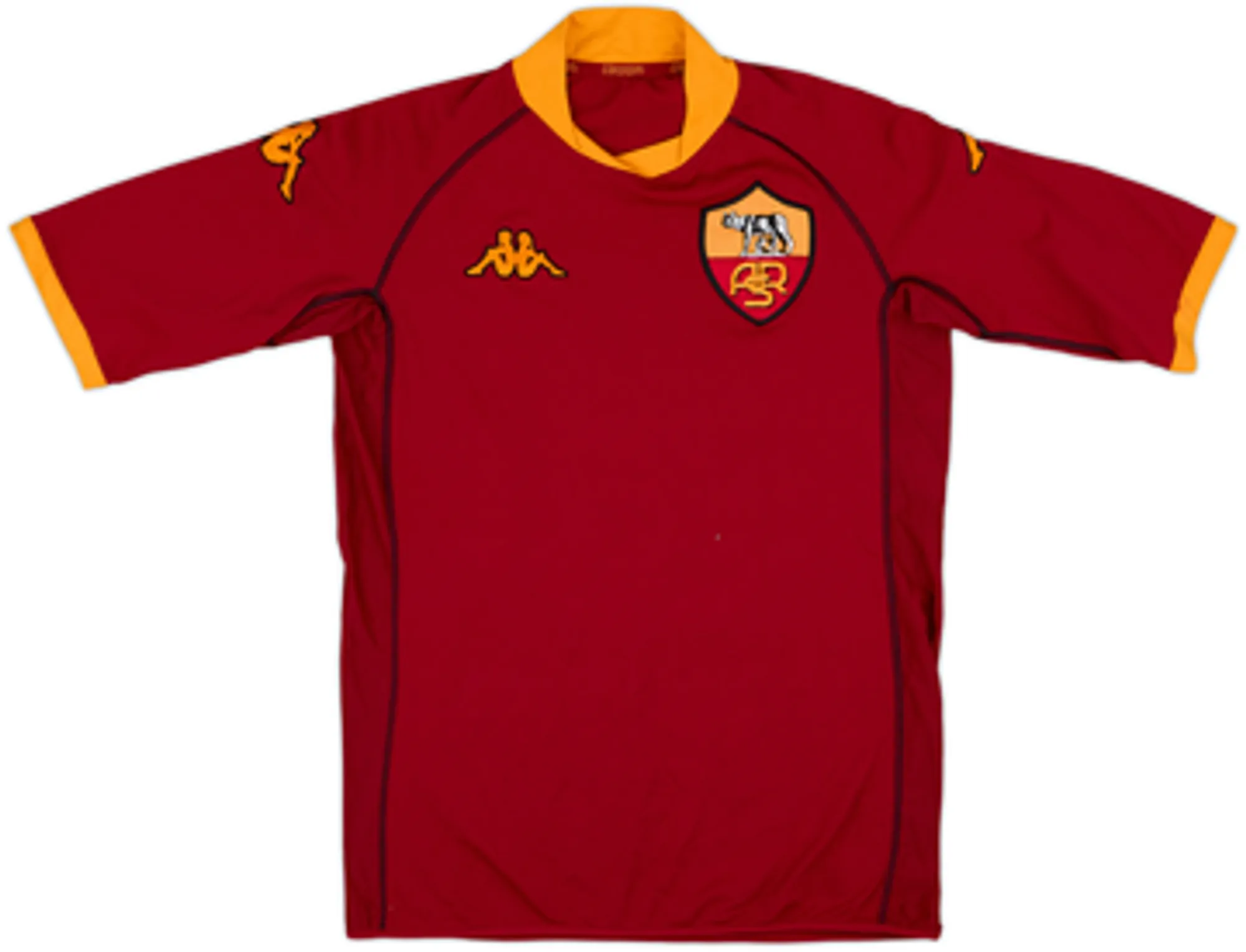 2002-03 Roma Home Shirt Totti #10 - 6/10 - (L)