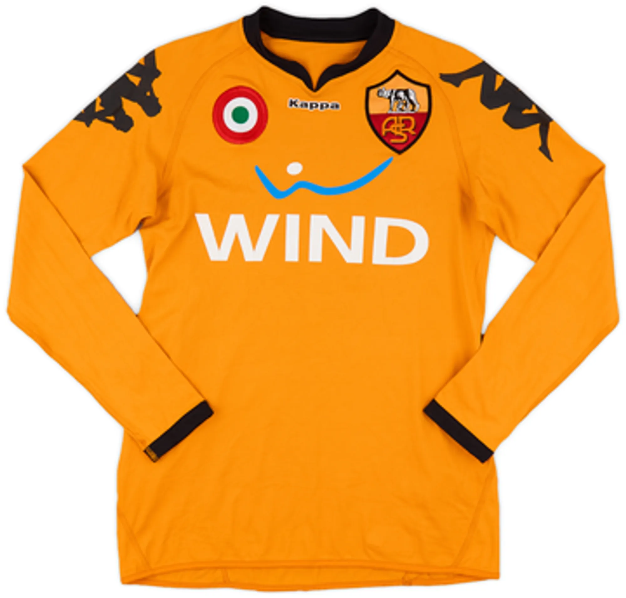 2007-08 Roma Orange GK Shirt - 6/10 - (S)